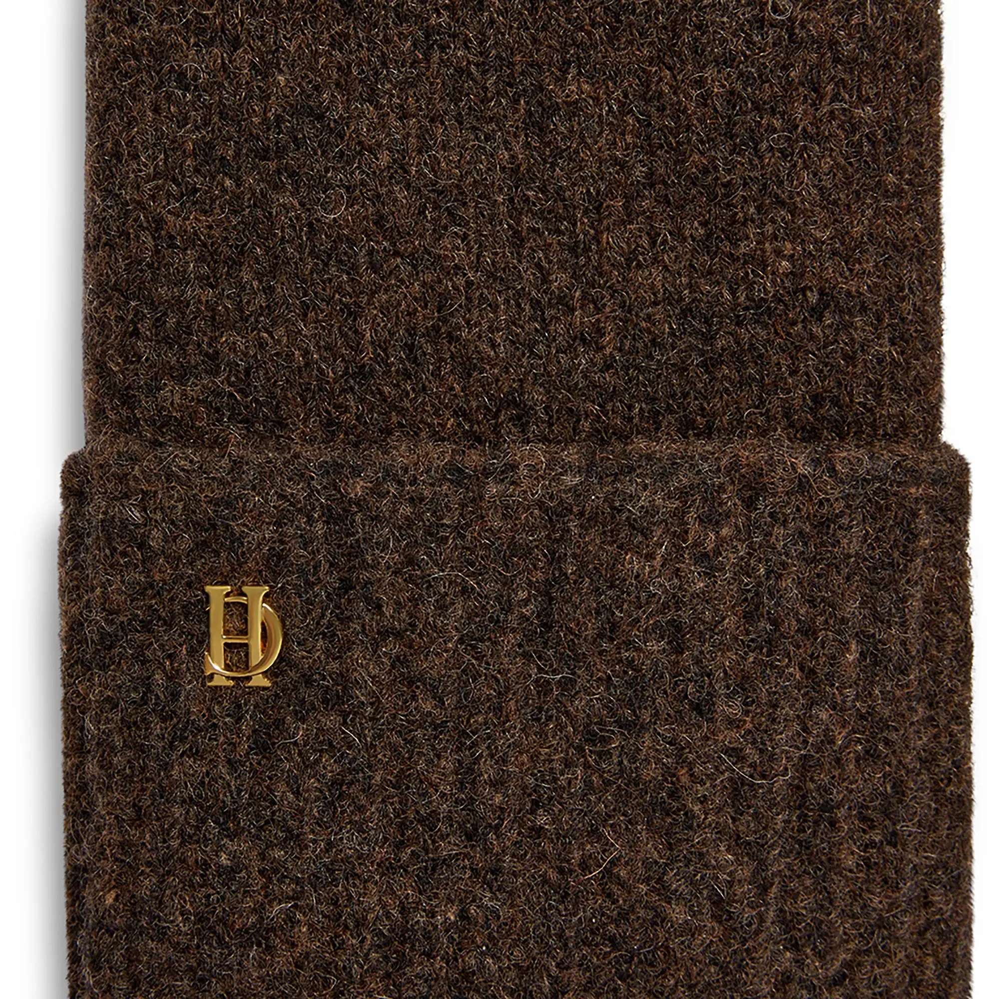 Product image 5 of 6 of Holland Cooper Women's Classic Logo Gloves - Chocolate