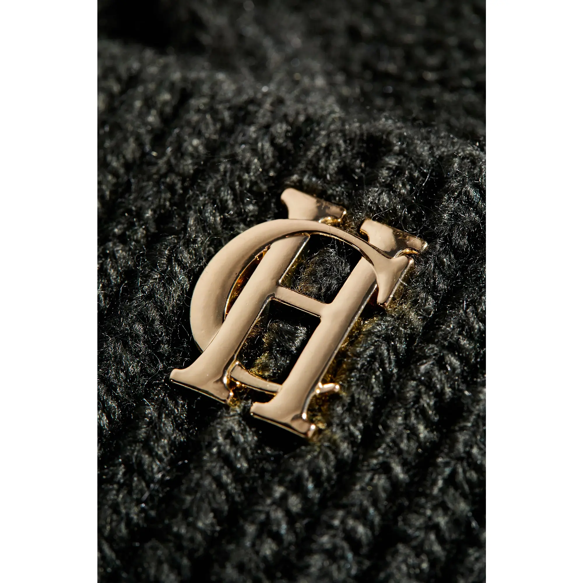 Product image 2 of 4 of Holland Cooper Cortina Beanie Bobble Hat -  Fern Green Mink