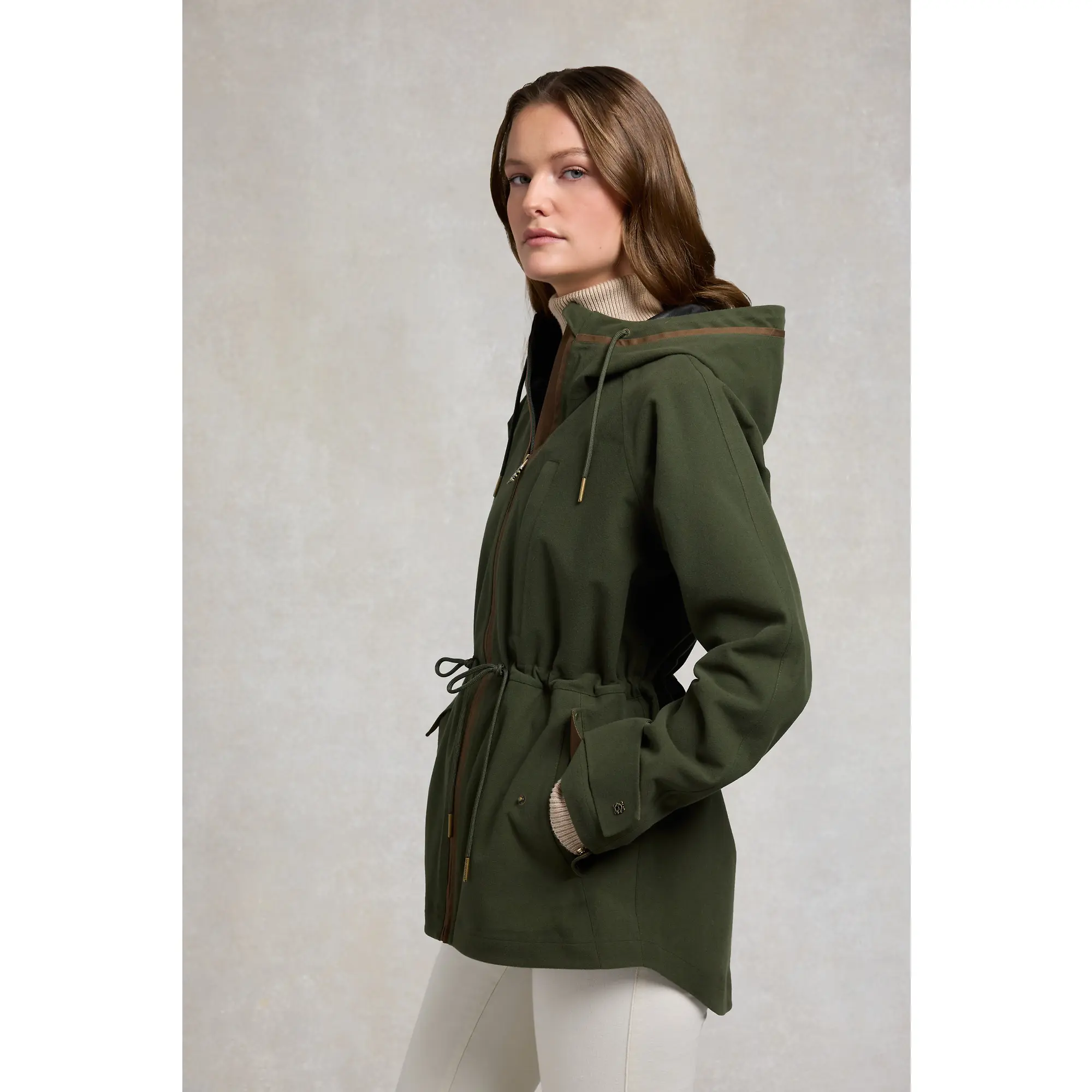 Product image 5 of 10 of Holland Cooper Women's Country Parka - Khaki
