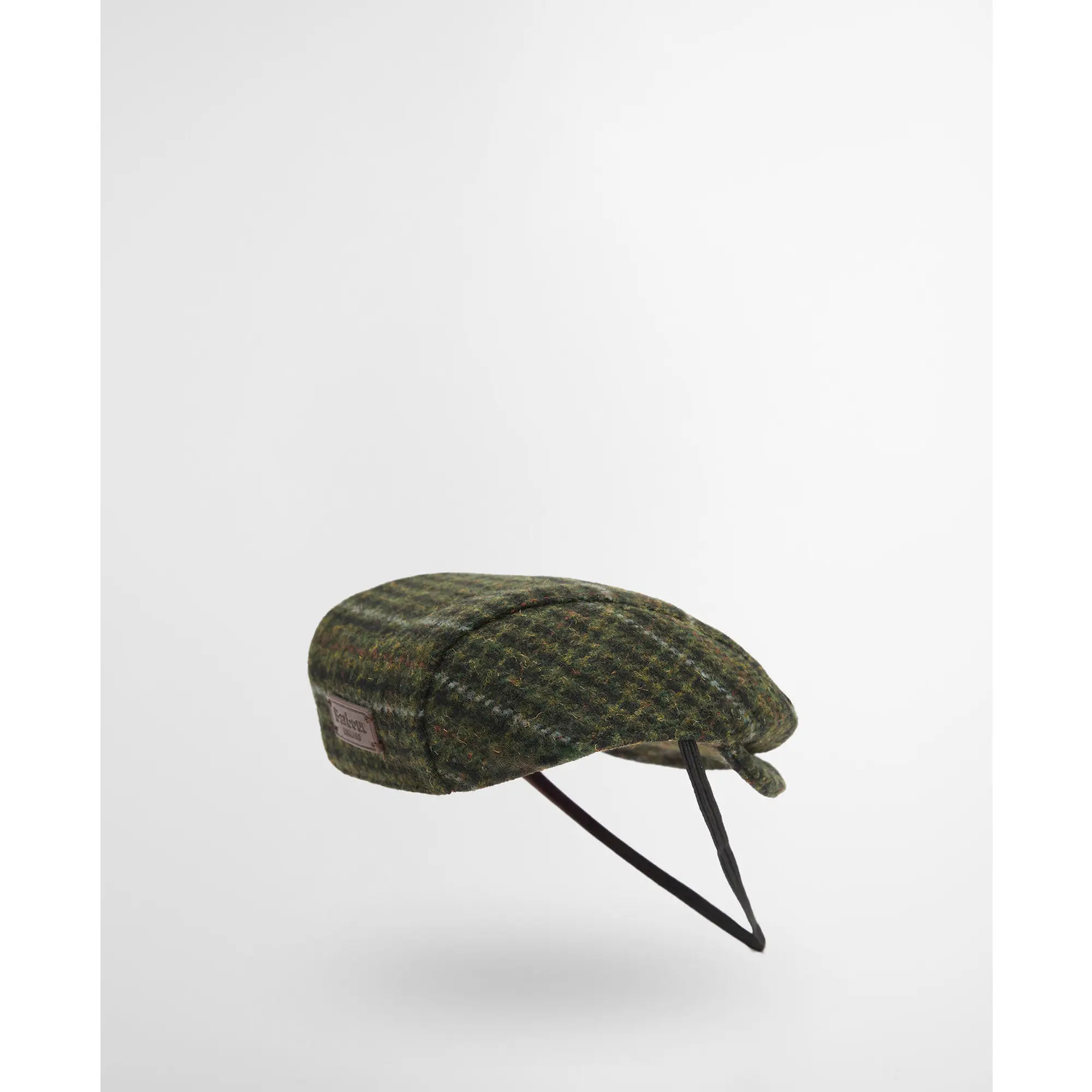 Product image 3 of 7 of Barbour Wilkin Dog Flat Cap - Olive Check