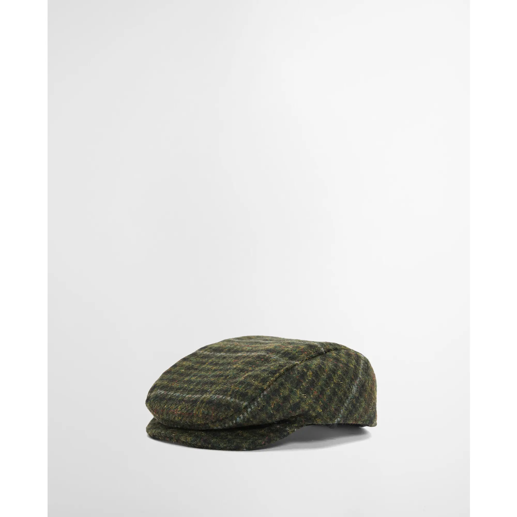 Product image 4 of 7 of Barbour Wilkin Dog Flat Cap - Olive Check