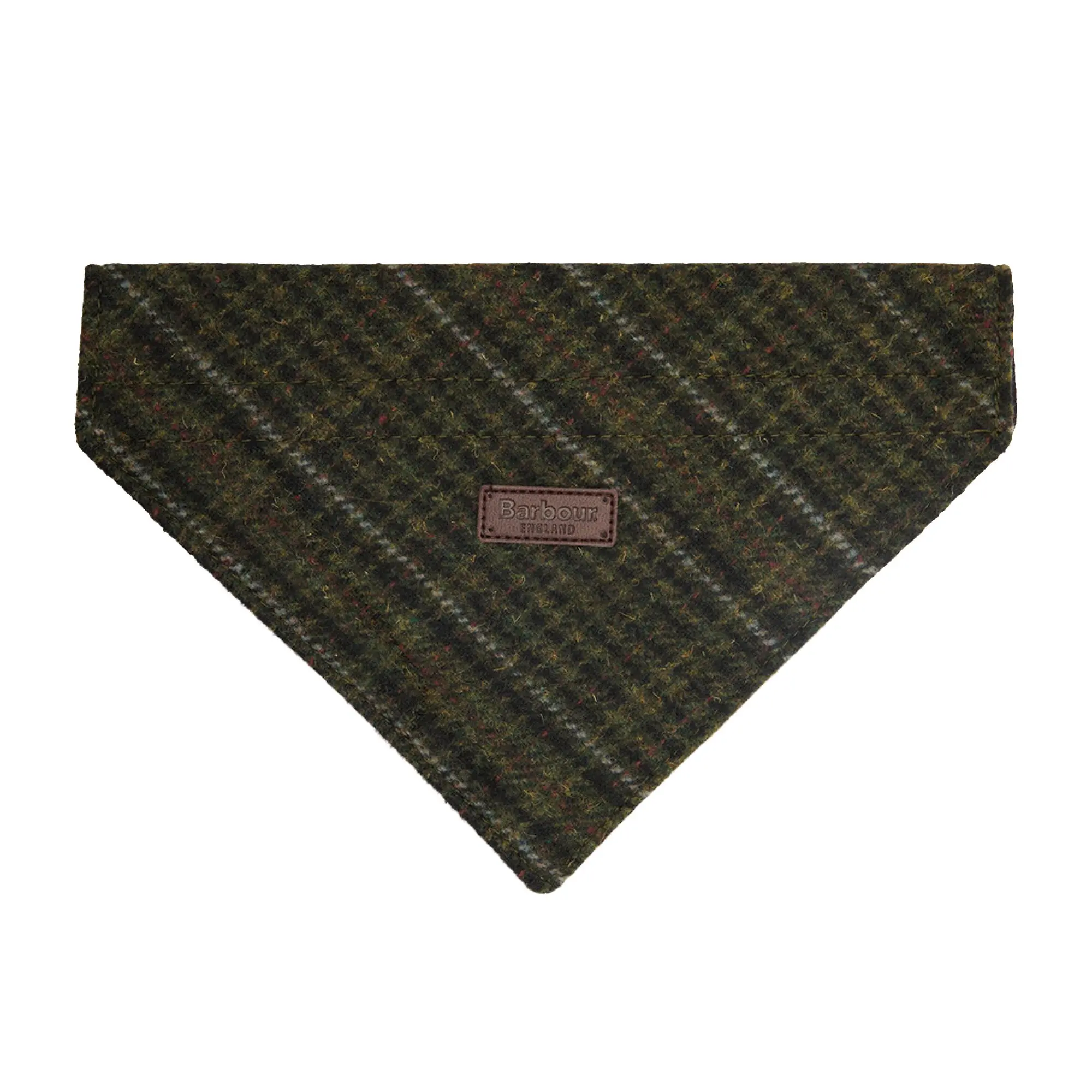 Product image 1 of 6 of Barbour Wilkin Dog Bandana - Olive Check