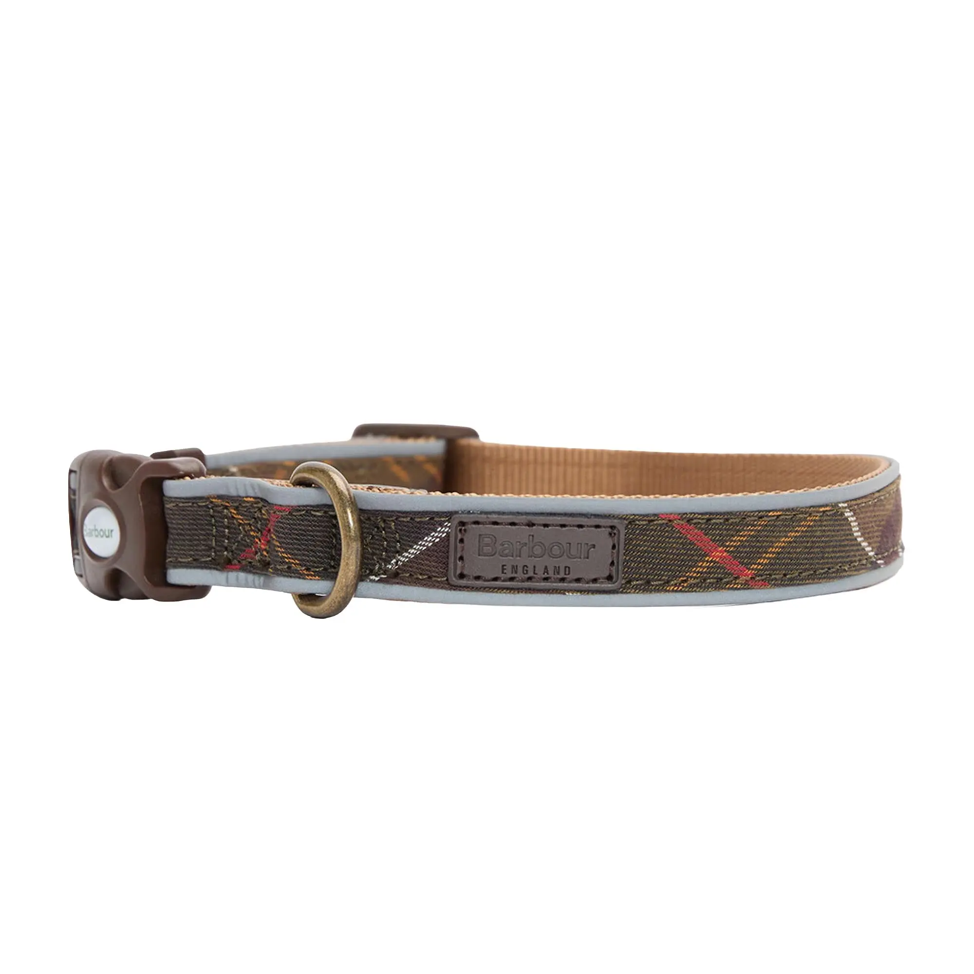 Product image 1 of 5 of Barbour Reflective Tartan Dog Collar - Classic Tartan