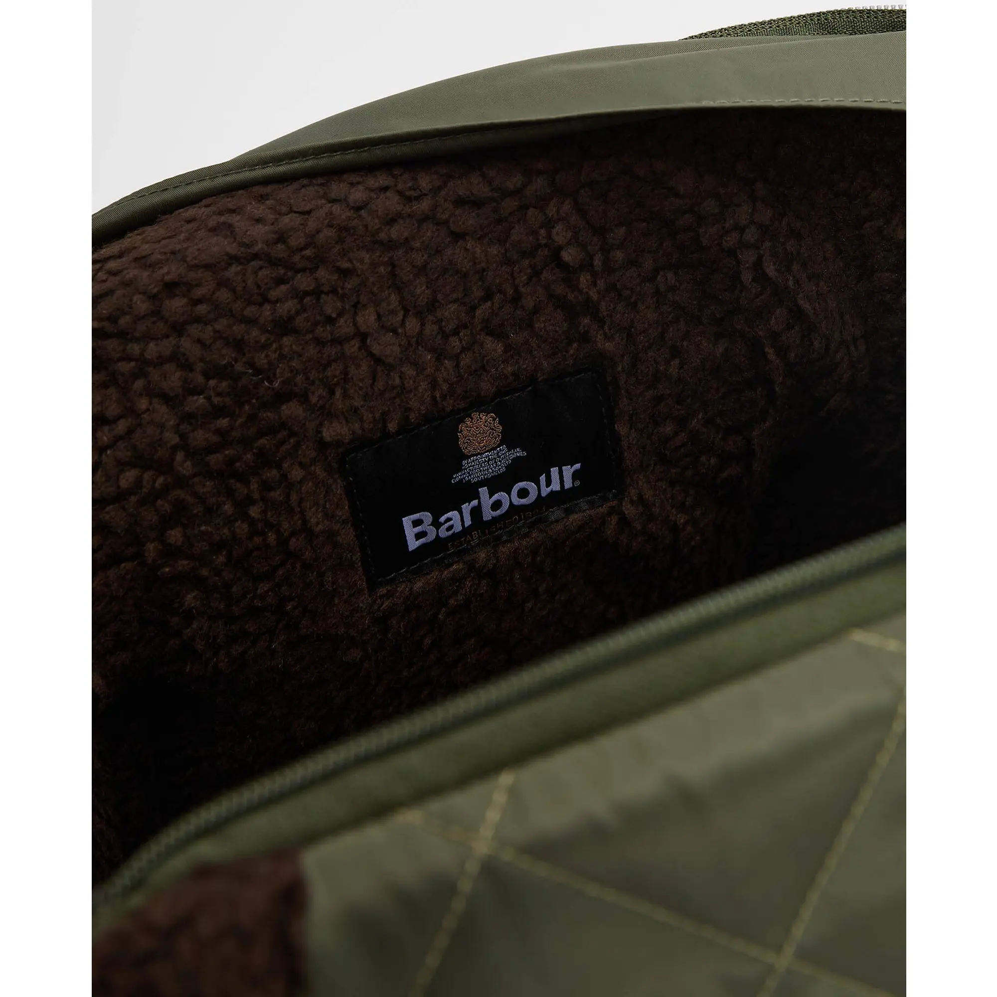 Product image 4 of 4 of Barbour Small Quilted Dog Carrier - Olive
