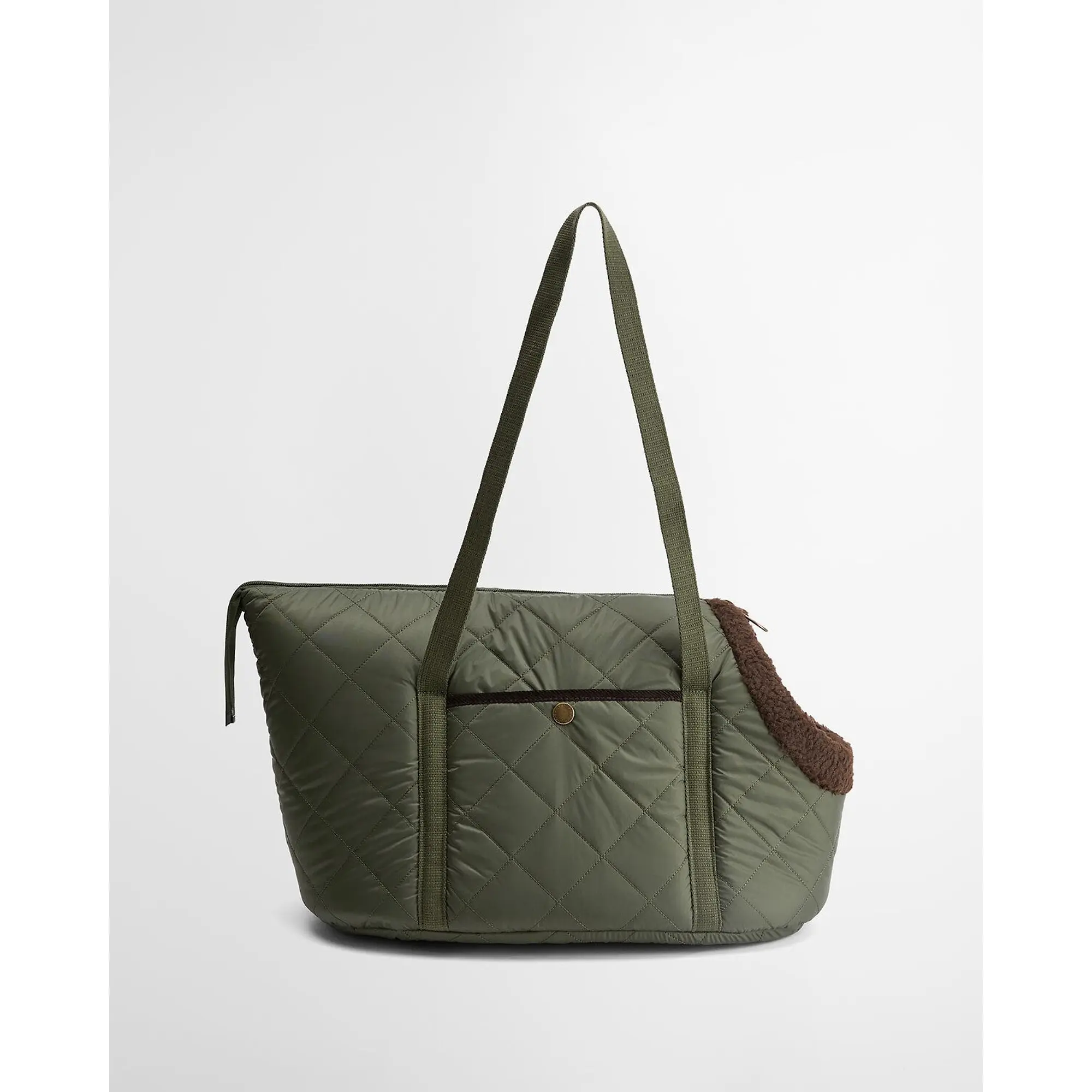 Product image 2 of 5 of Barbour Medium Quilted Dog Carrier - Olive