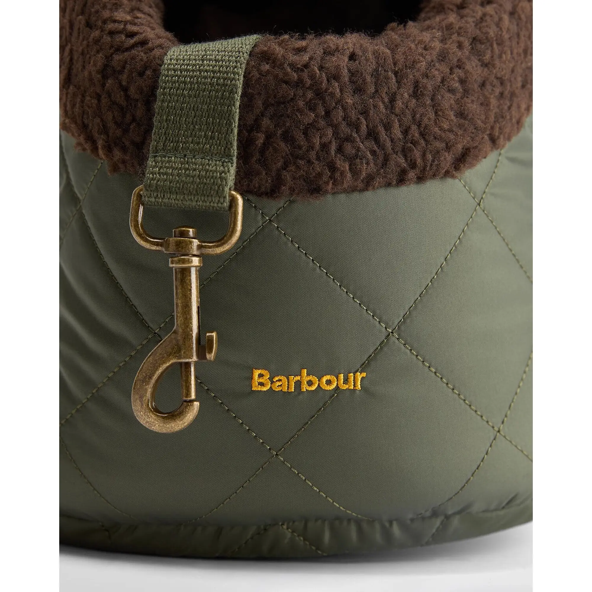 Product image 3 of 5 of Barbour Medium Quilted Dog Carrier - Olive