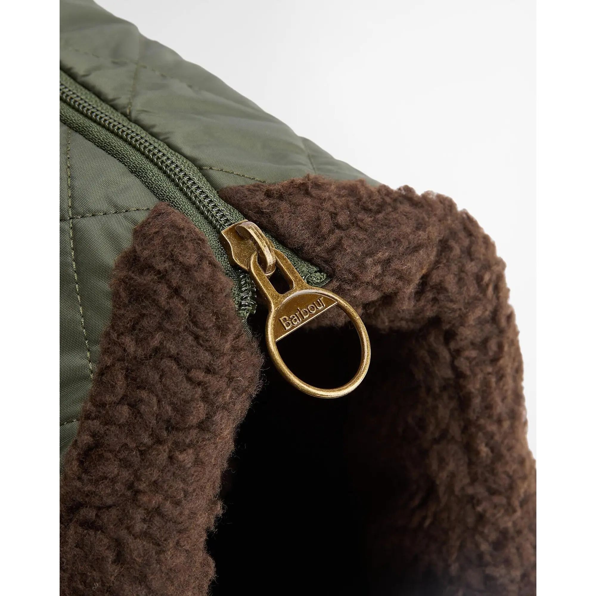 Product image 4 of 5 of Barbour Medium Quilted Dog Carrier - Olive