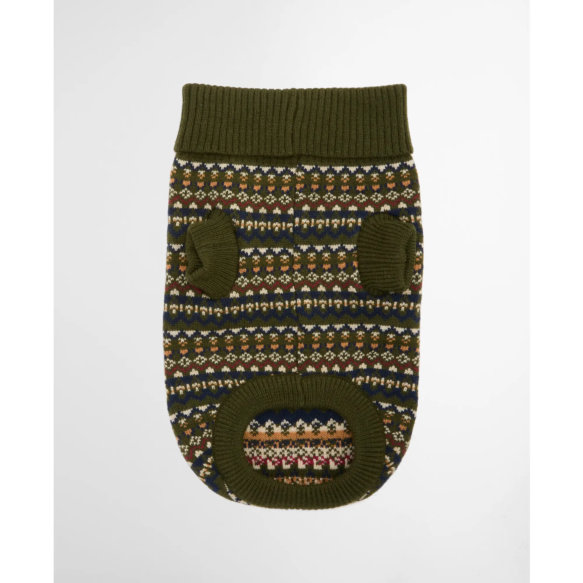 Product image 3 of 4 of Barbour Marlow Fair Isle Dog Jumper - Olive