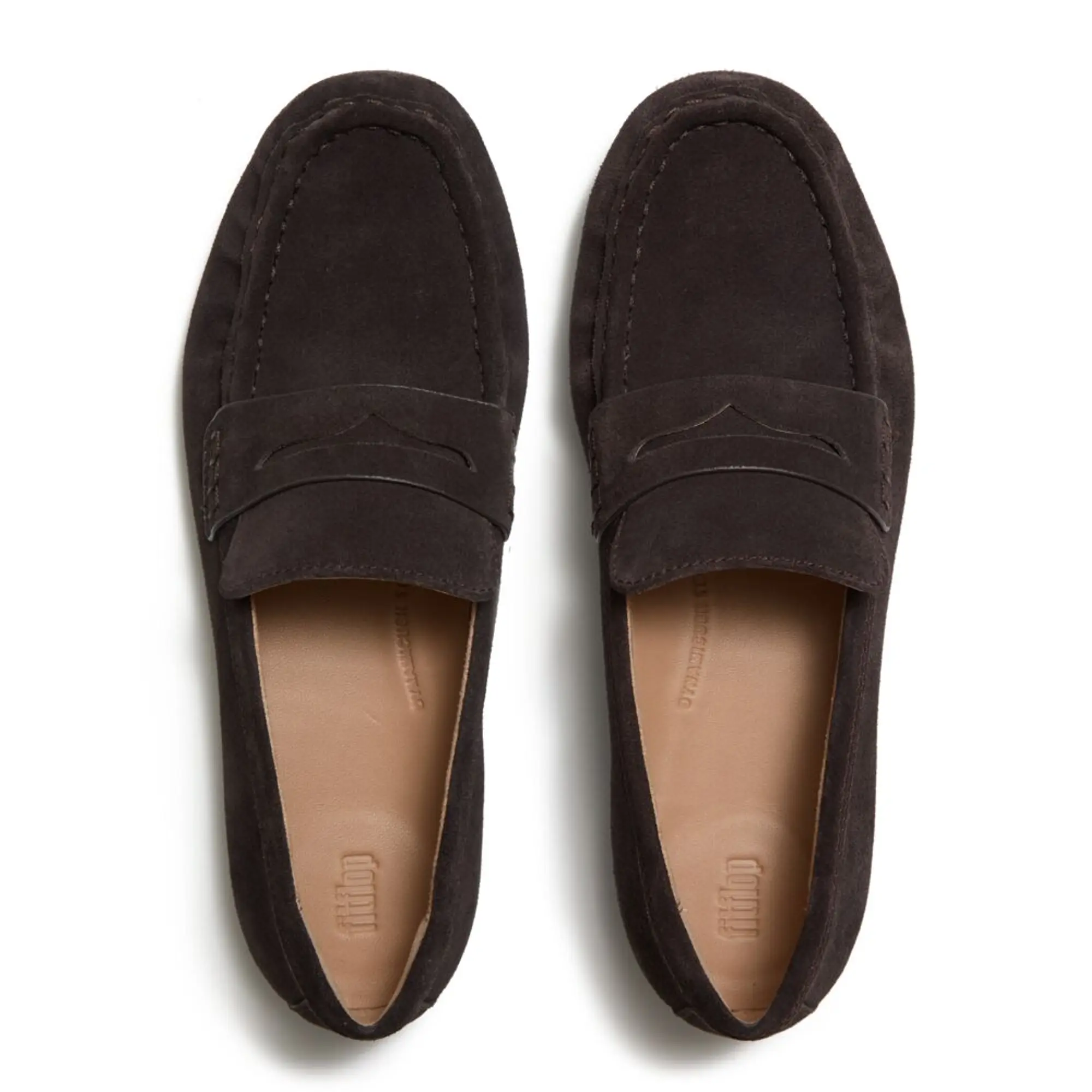 Product image 3 of 7 of FitFlop Women's Delicato Suede Loafers - Brown Mix