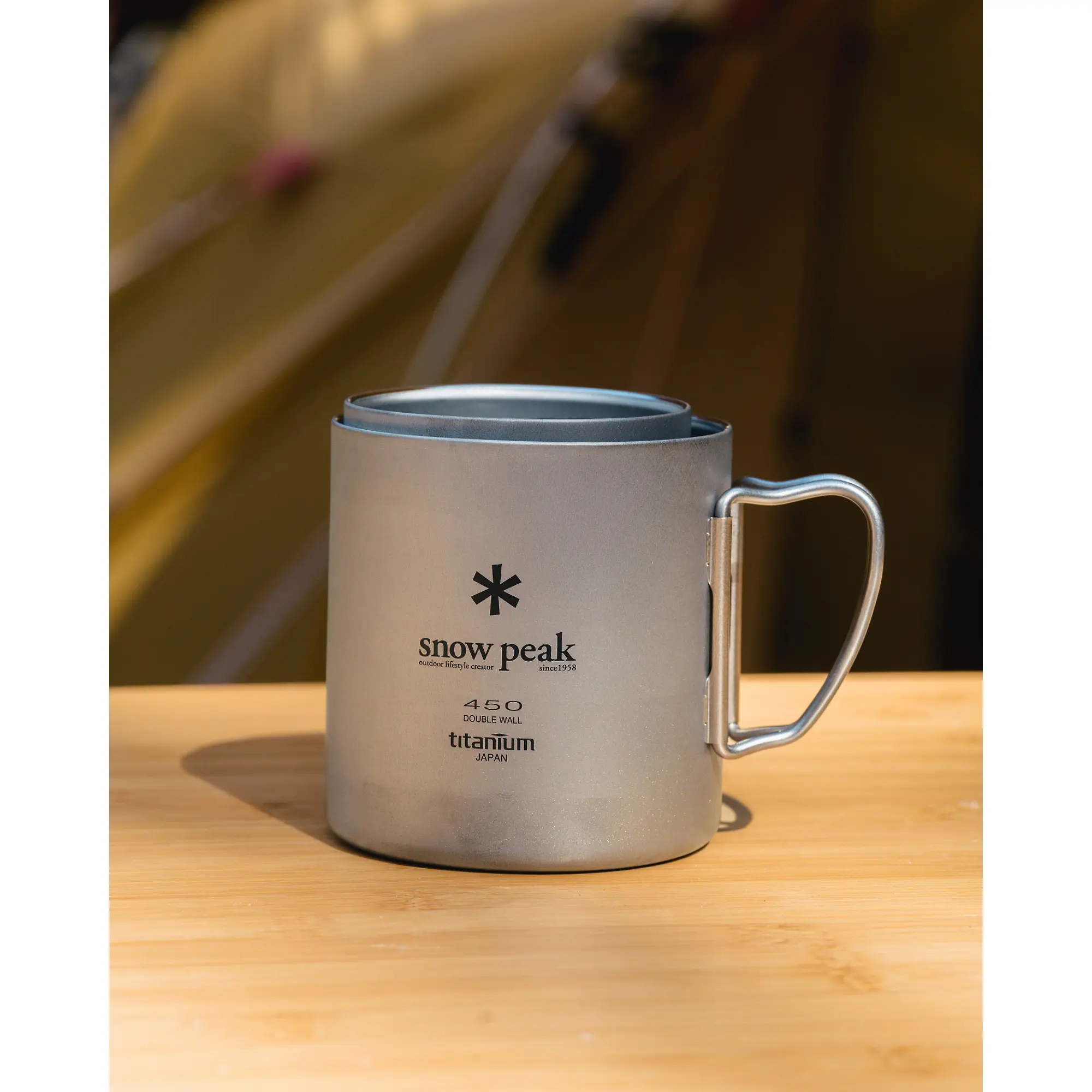 Product image 5 of 5 of Snow Peak Ti-Double Walled 300 Mug