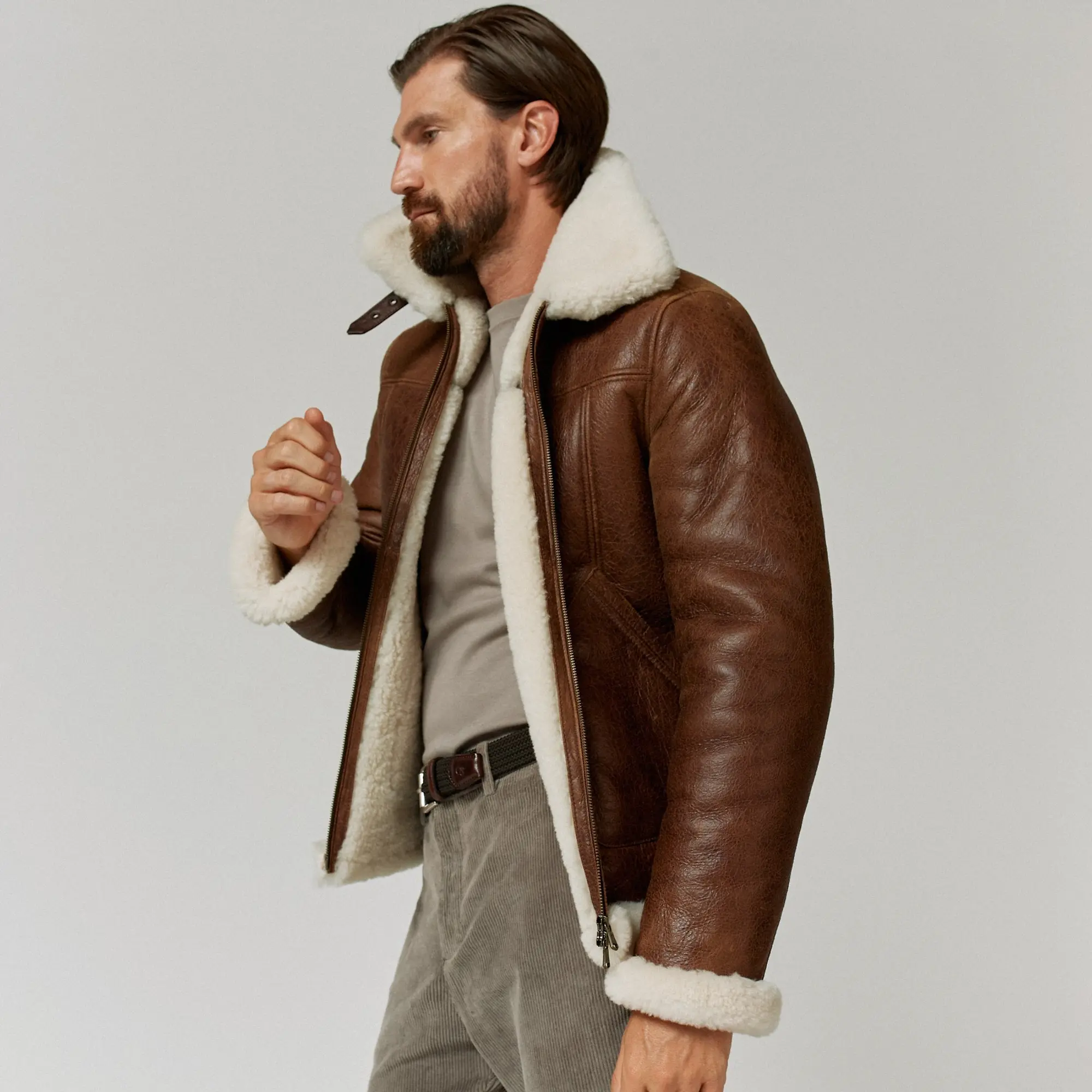Product image 3 of 10 of Oliver Sweeney Men's Dunbittern Jacket - Brown