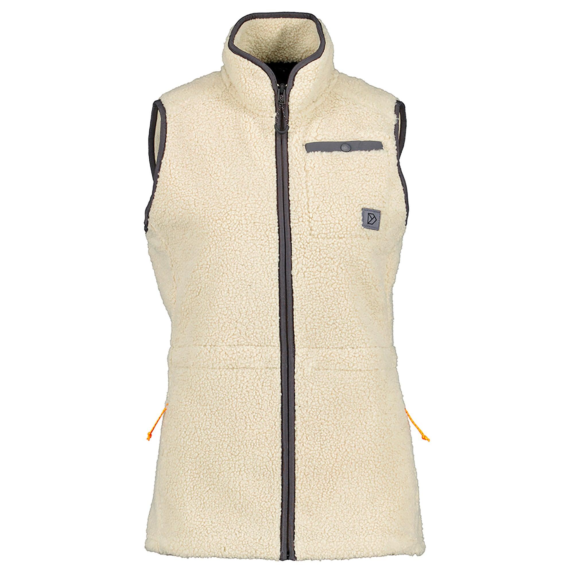 Didriksons Women's Libra Vest - Light Beige | British Attire
