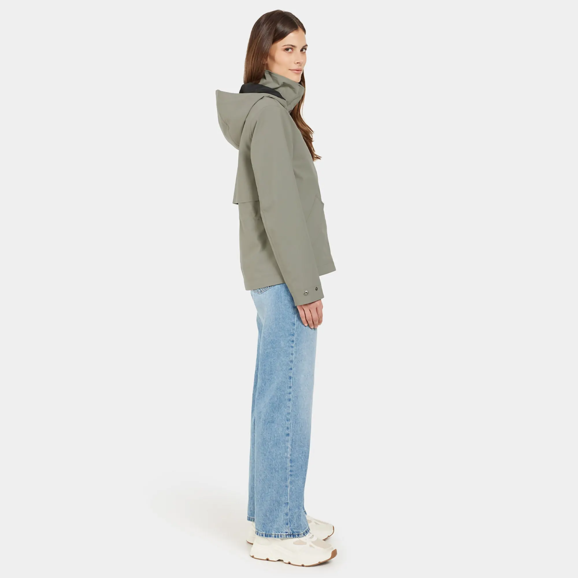 Product image 7 of 10 of Didriksons Women's Mabel Jacket - Mistel Green