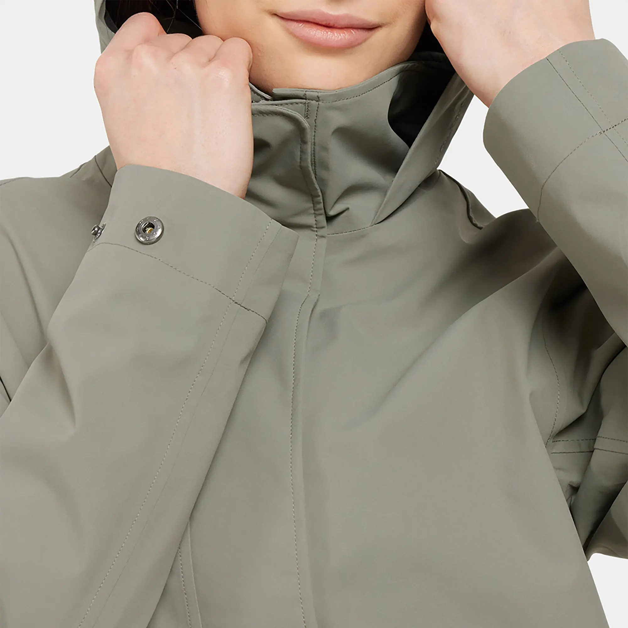 Product image 8 of 10 of Didriksons Women's Mabel Jacket - Mistel Green
