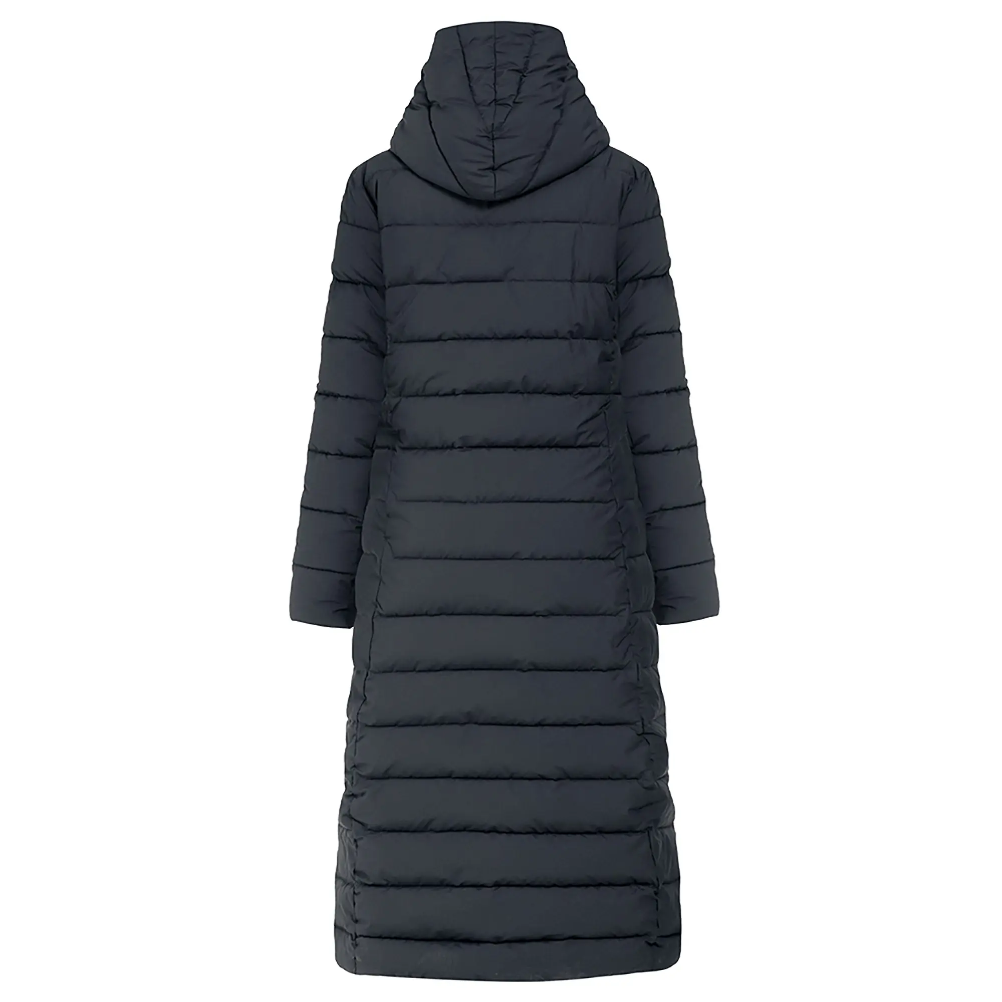 Product image 5 of 9 of Didriksons Women's Stella Long Parka - Dark Night Blue