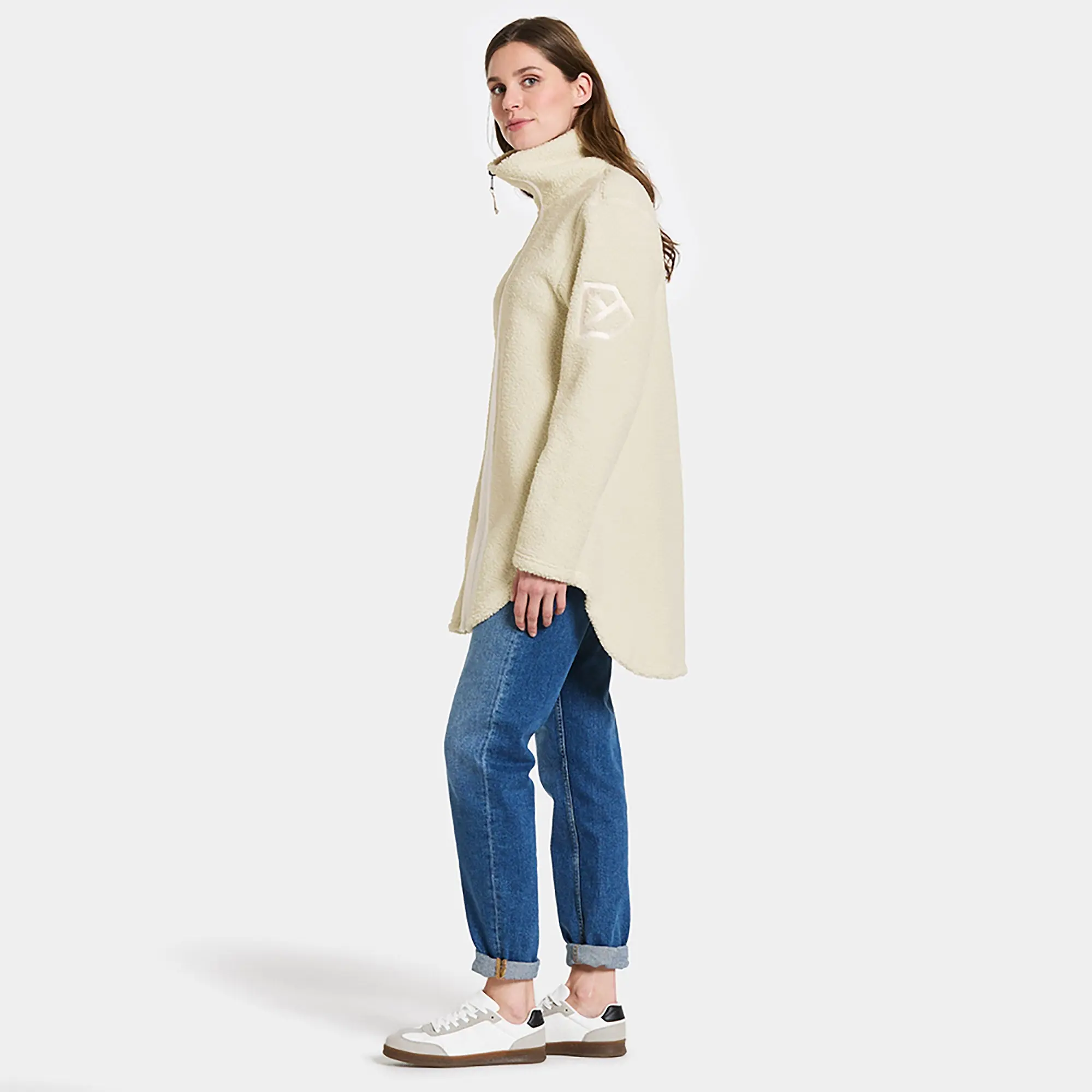 Product image 4 of 9 of Didriksons Women's Umi Full-Zip Jacket - White Foam