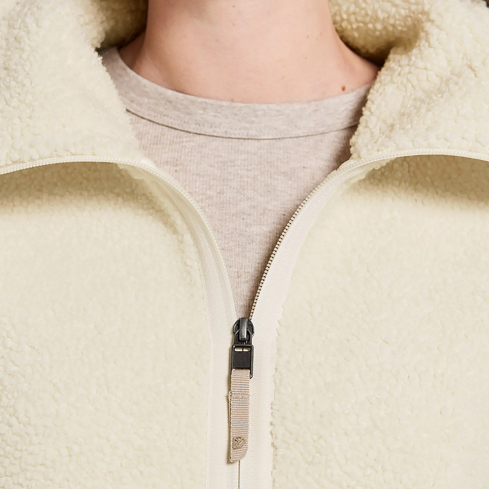 Product image 9 of 9 of Didriksons Women's Umi Full-Zip Jacket - White Foam