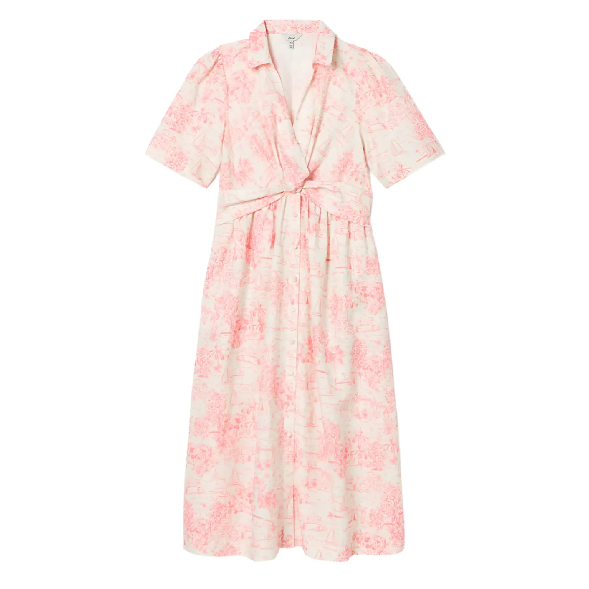 Product image 1 of 7 of Joules Women's Marina Dress - Pink Toile