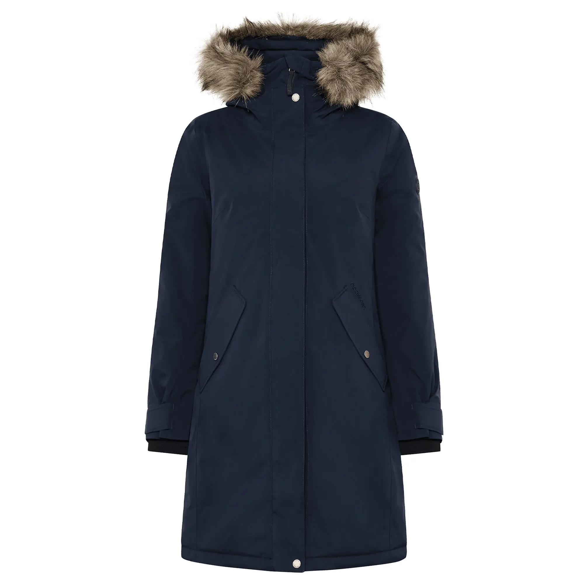 Product image 1 of 9 of Didriksons Women's Erna Waterproof Parka - Dark Night Blue