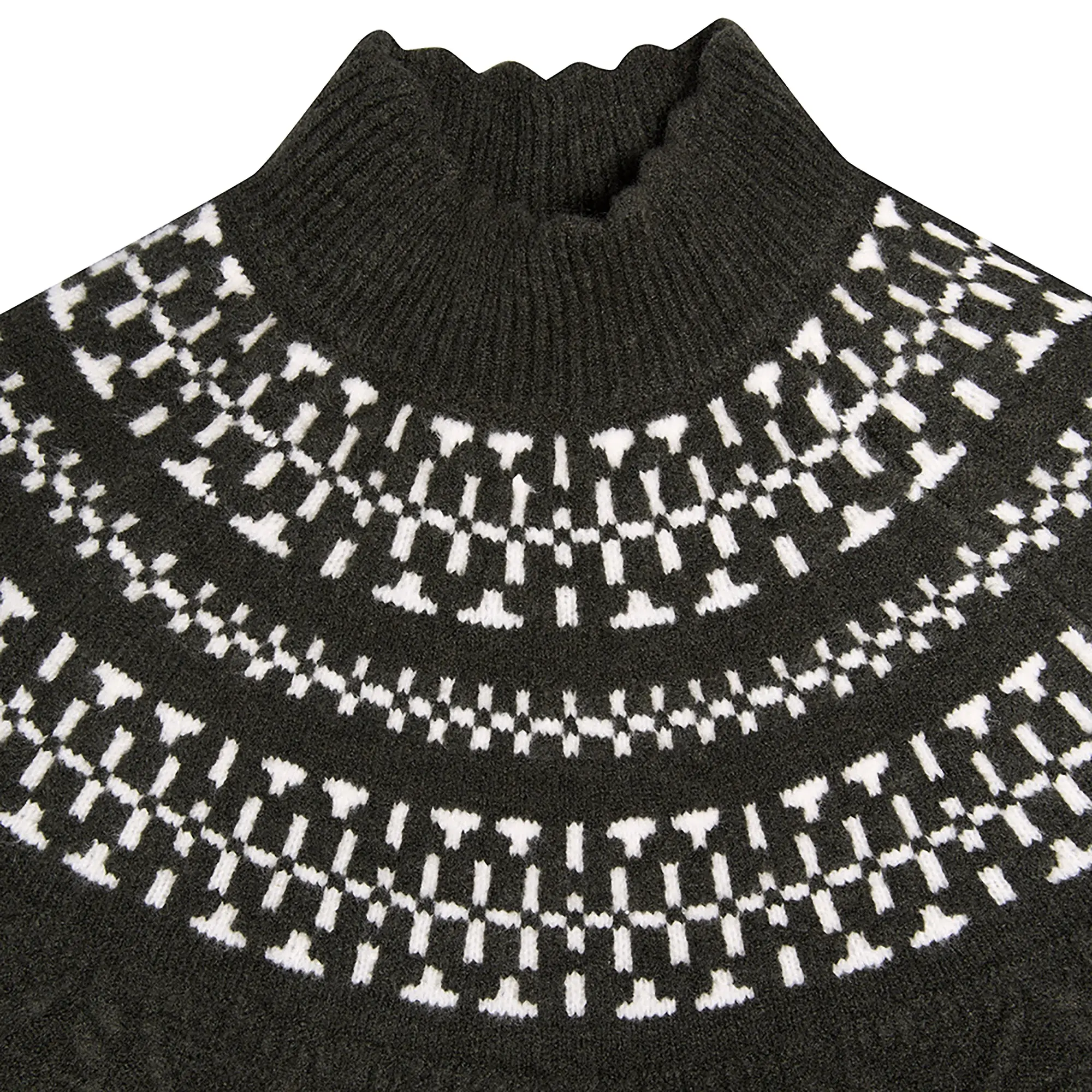 Product image 7 of 8 of Holland Cooper Women's Elodie Roll Neck Knit - Forest Green
