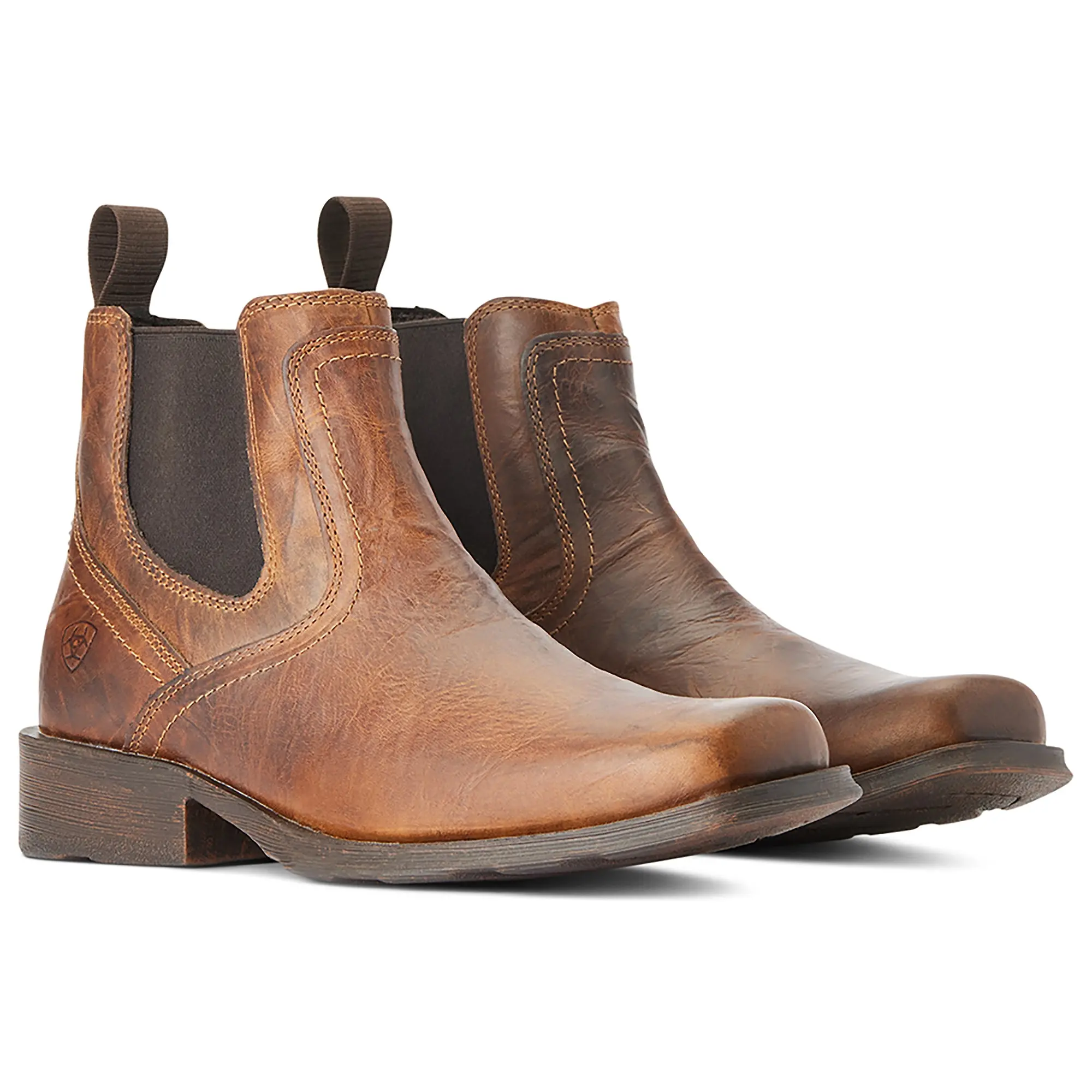 Product image 1 of 7 of Ariat Men's Midtown Rambler Western Boots - Barn Brown