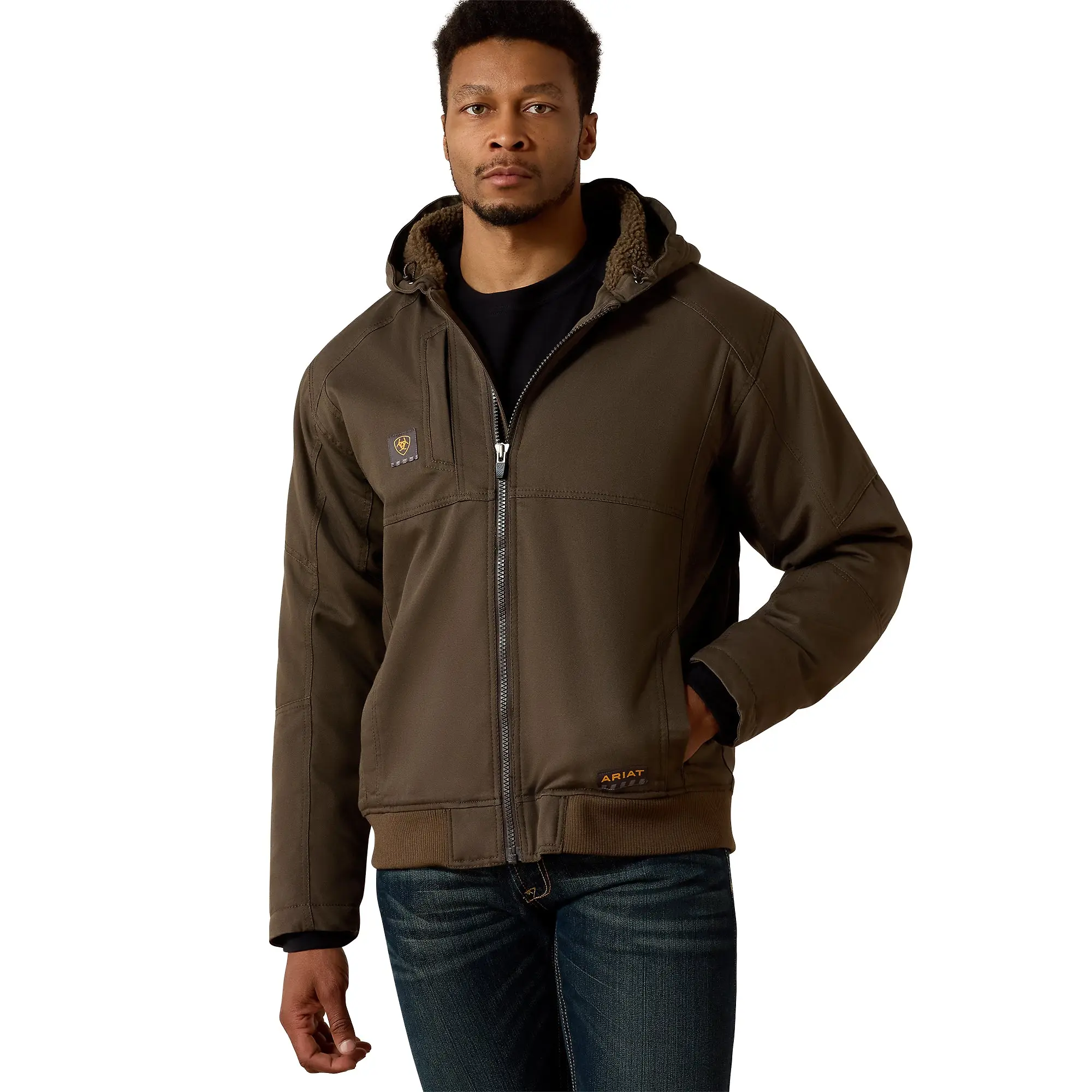 Product image 1 of 5 of Ariat Men's Rebar DuraCanvas Jacket - Wren