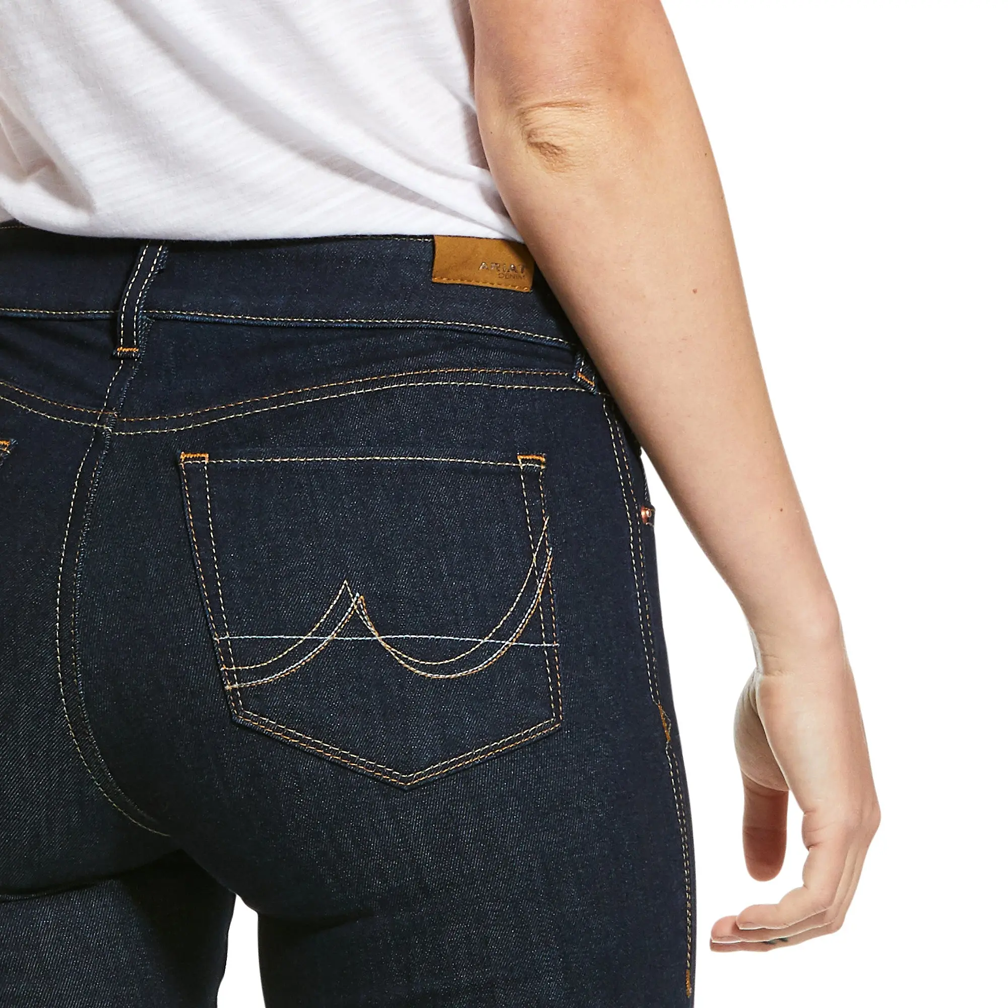 Product image 4 of 4 of Ariat Women's Ultra Stretch Perfect Rise Sidewinder Skinny Jeans - Rinse