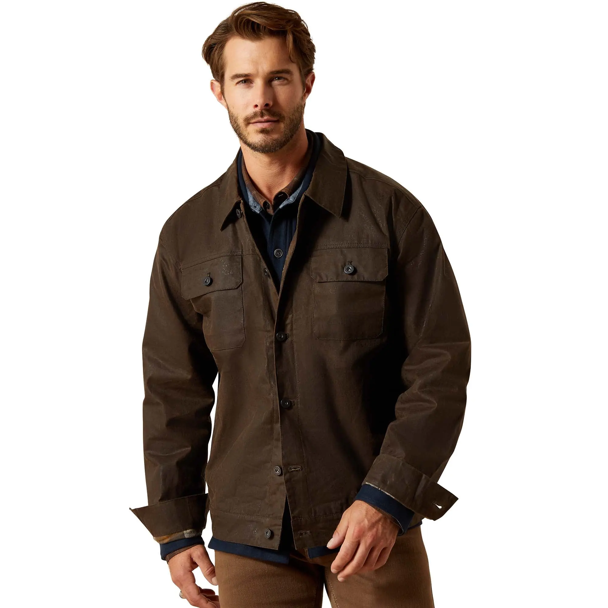 Product image 1 of 5 of Ariat Men's Drayham Jacket - Brown