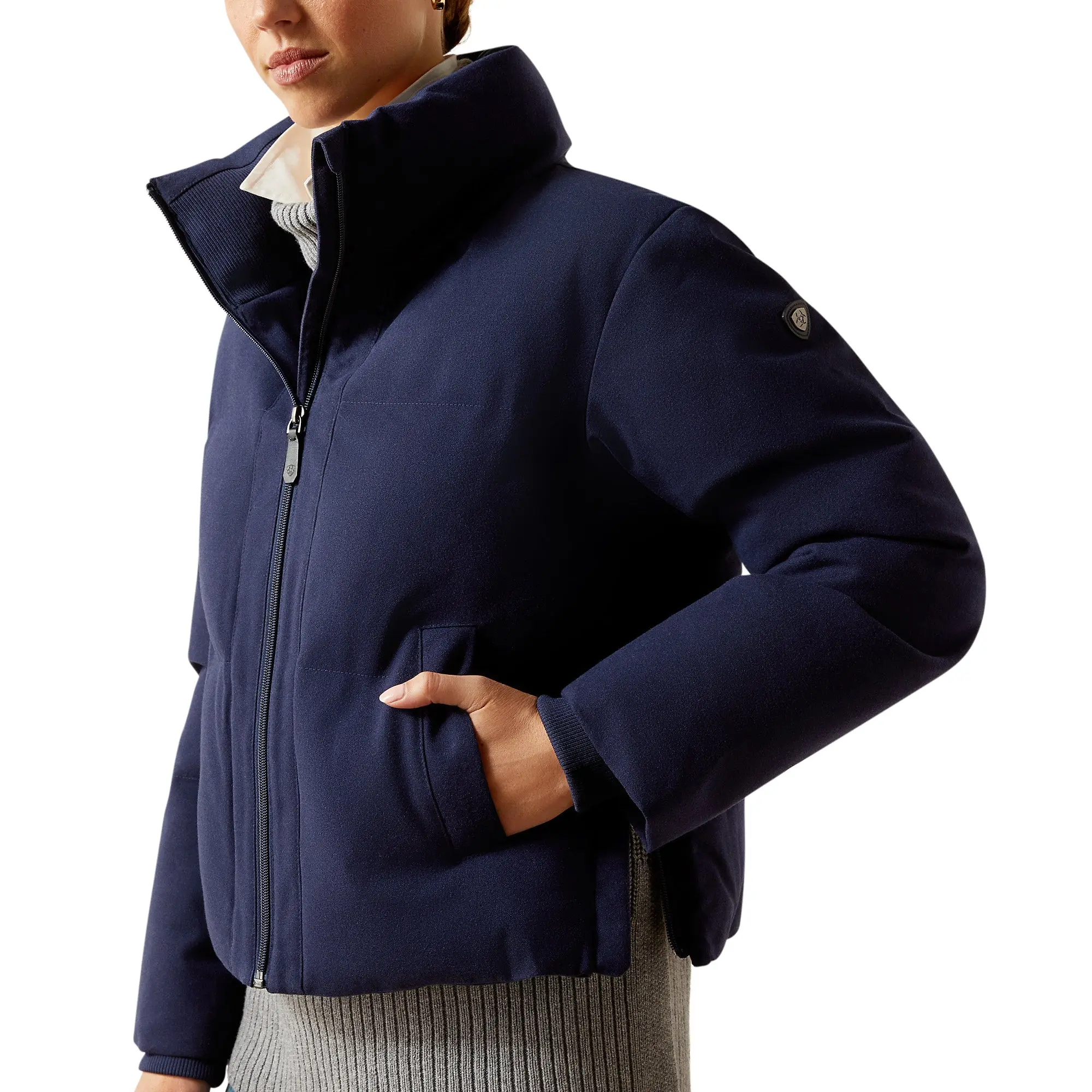 Product image 4 of 5 of Ariat Women's Heyford Jacket - Navy Heather