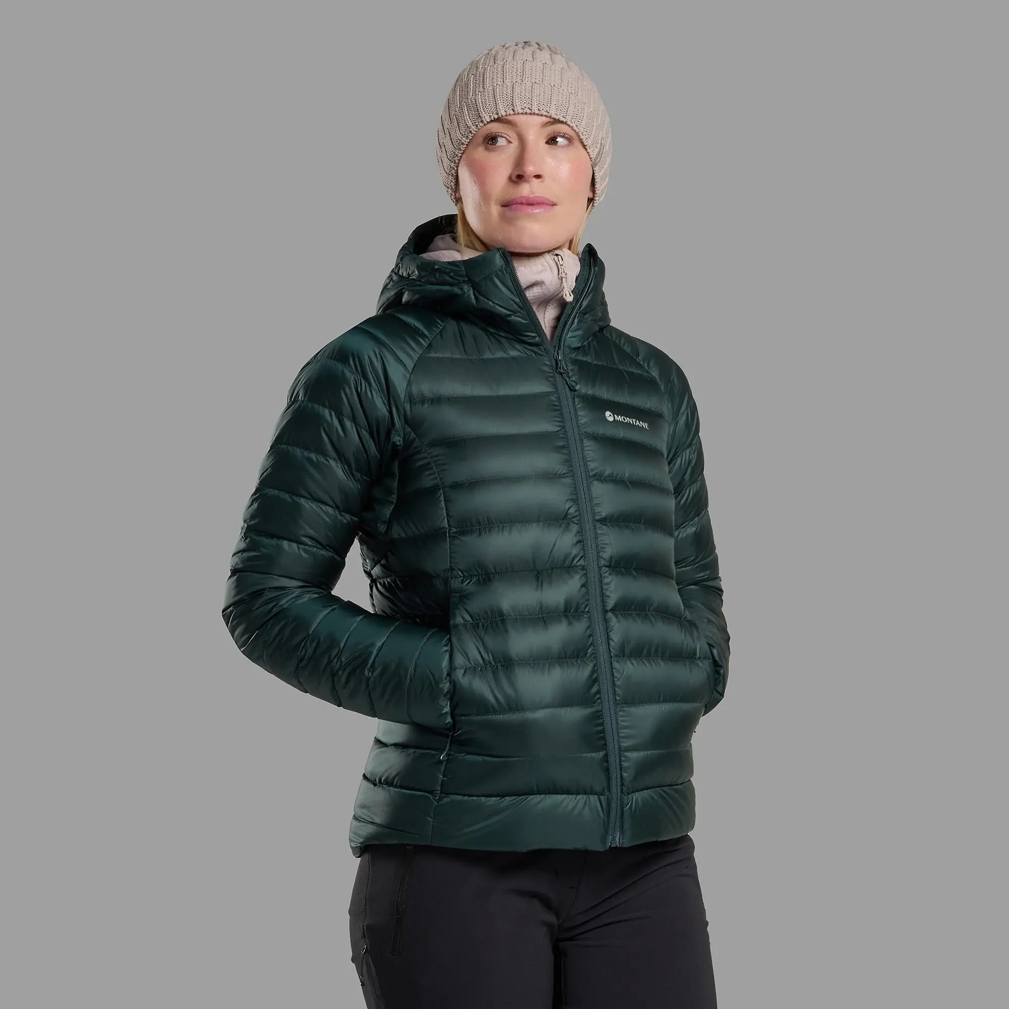 Product image 4 of 8 of Montane Women's Anti-Freeze Hooded Jacket - Deep Forest