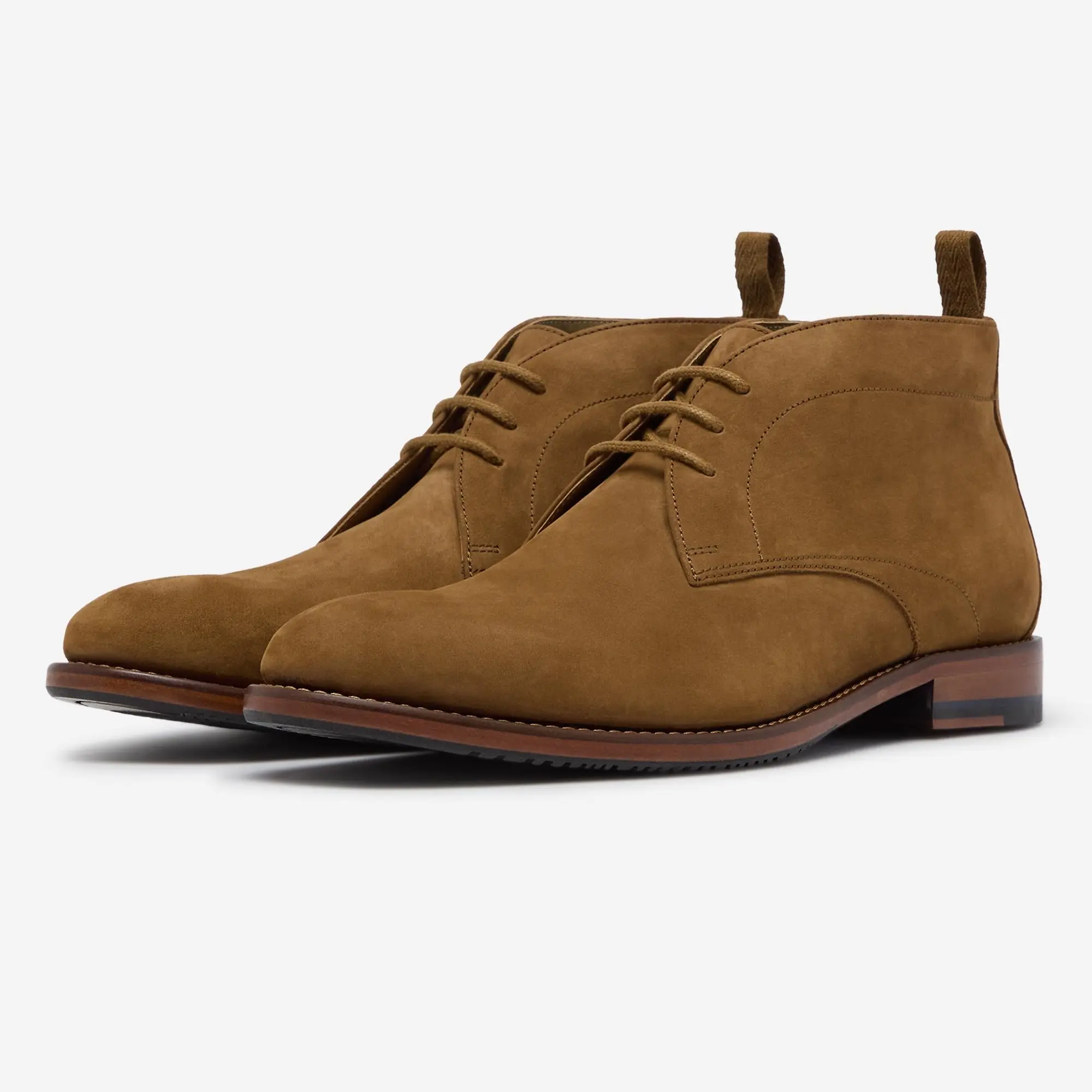 Product image 2 of 6 of Oliver Sweeney Men's Farleton Full Grain Nubuck Chukka Boots - Tan