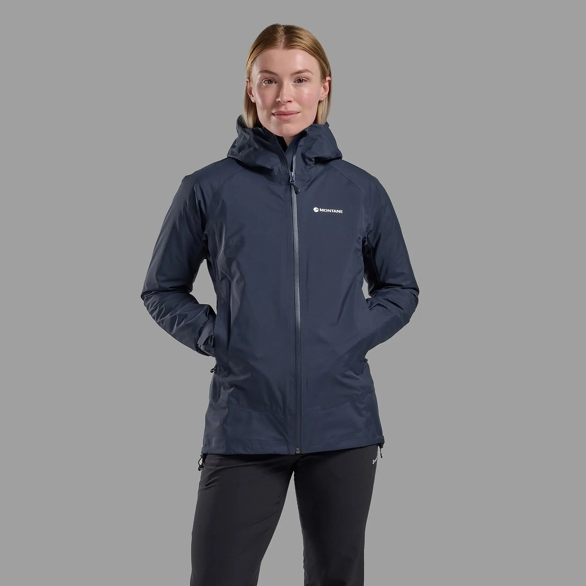 Product image 4 of 10 of Montane Women's Cetus Waterproof Jacket - Eclipse Blue