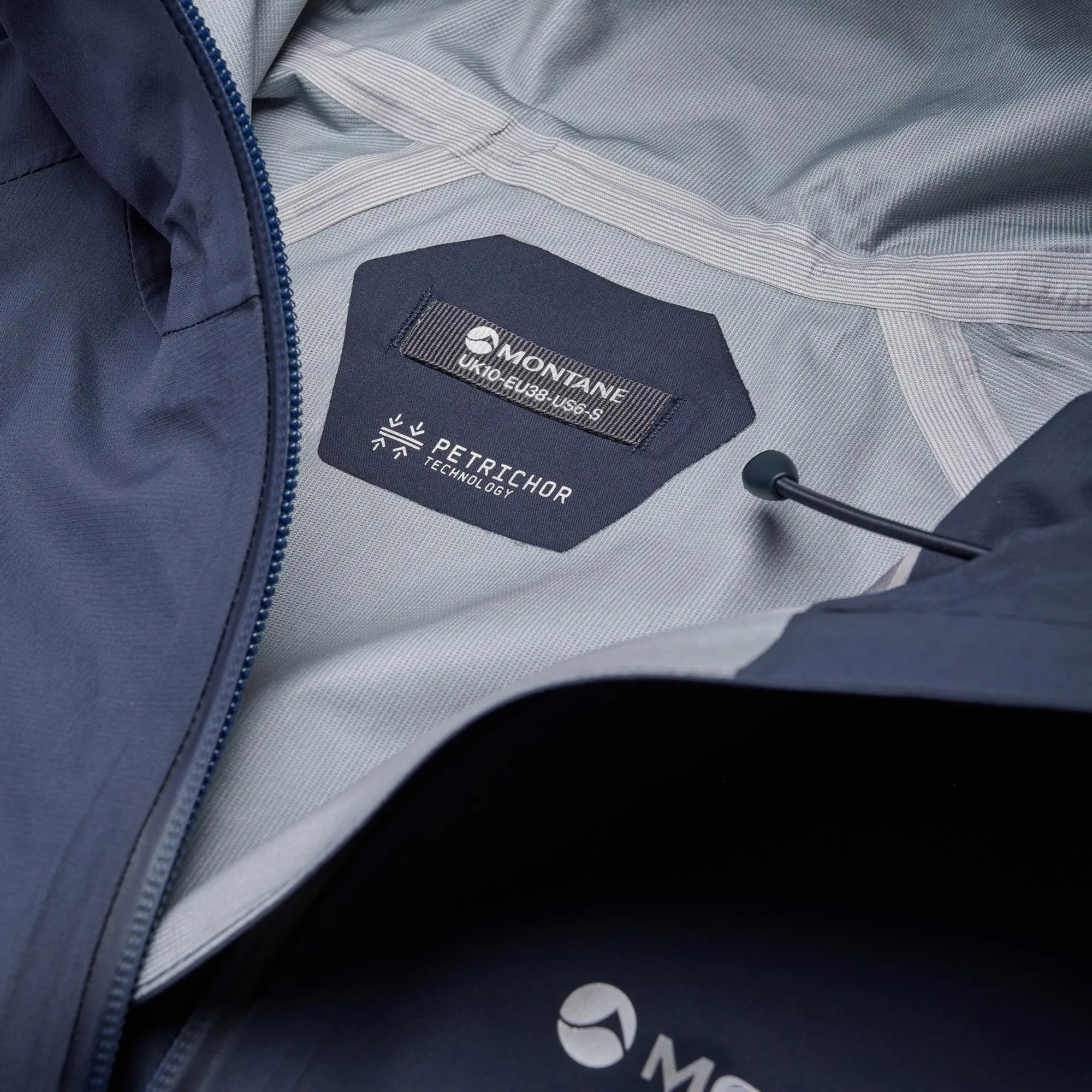 Product image 8 of 10 of Montane Women's Cetus Waterproof Jacket - Eclipse Blue