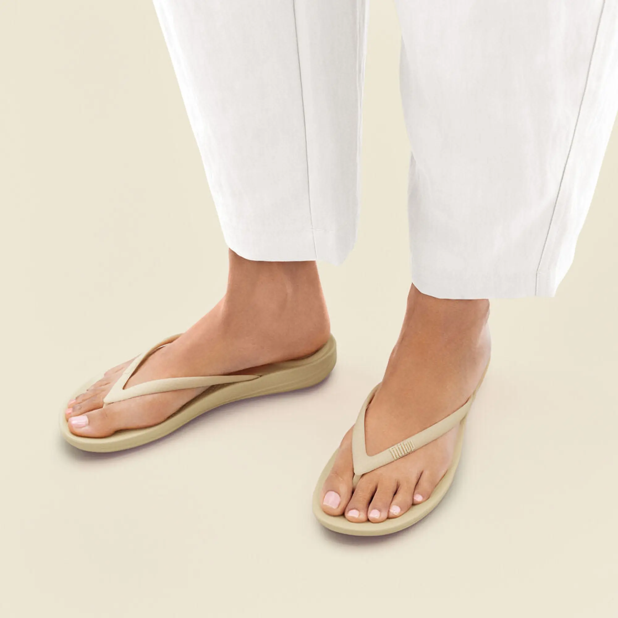 Product image 3 of 10 of FitFlop x Pantone Women's Iqushion Solid Flip-Flops - Boulder