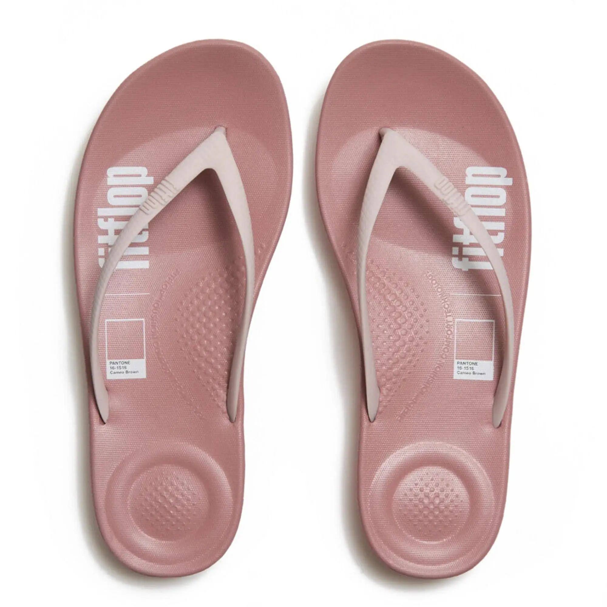 Product image 4 of 10 of FitFlop x Pantone Women's Iqushion Flip-Flops - Cameo Brown