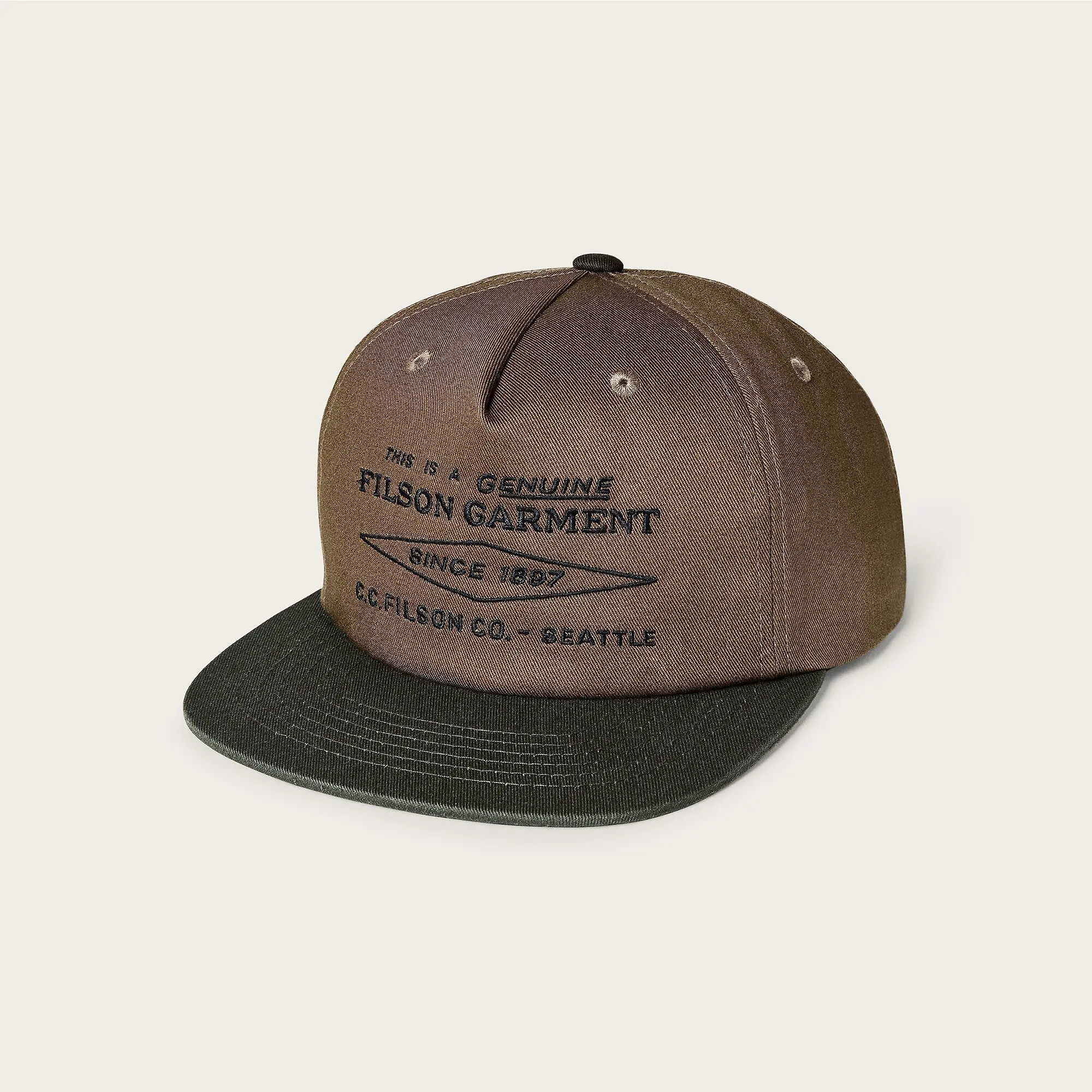 Product image 5 of 5 of Filson Men's Diamond Trucker Cap - Olive