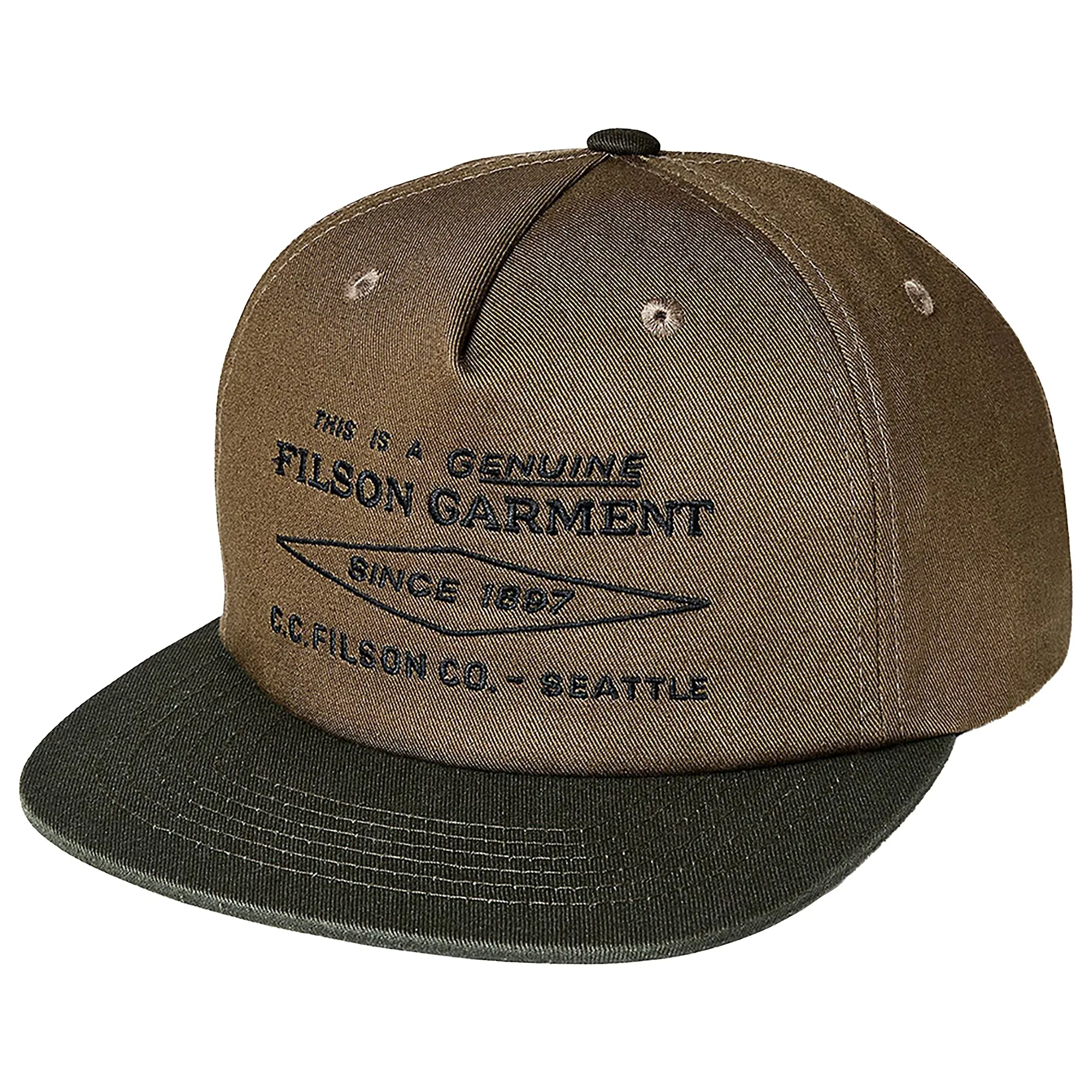 Product image 1 of 5 of Filson Men's Diamond Trucker Cap - Olive