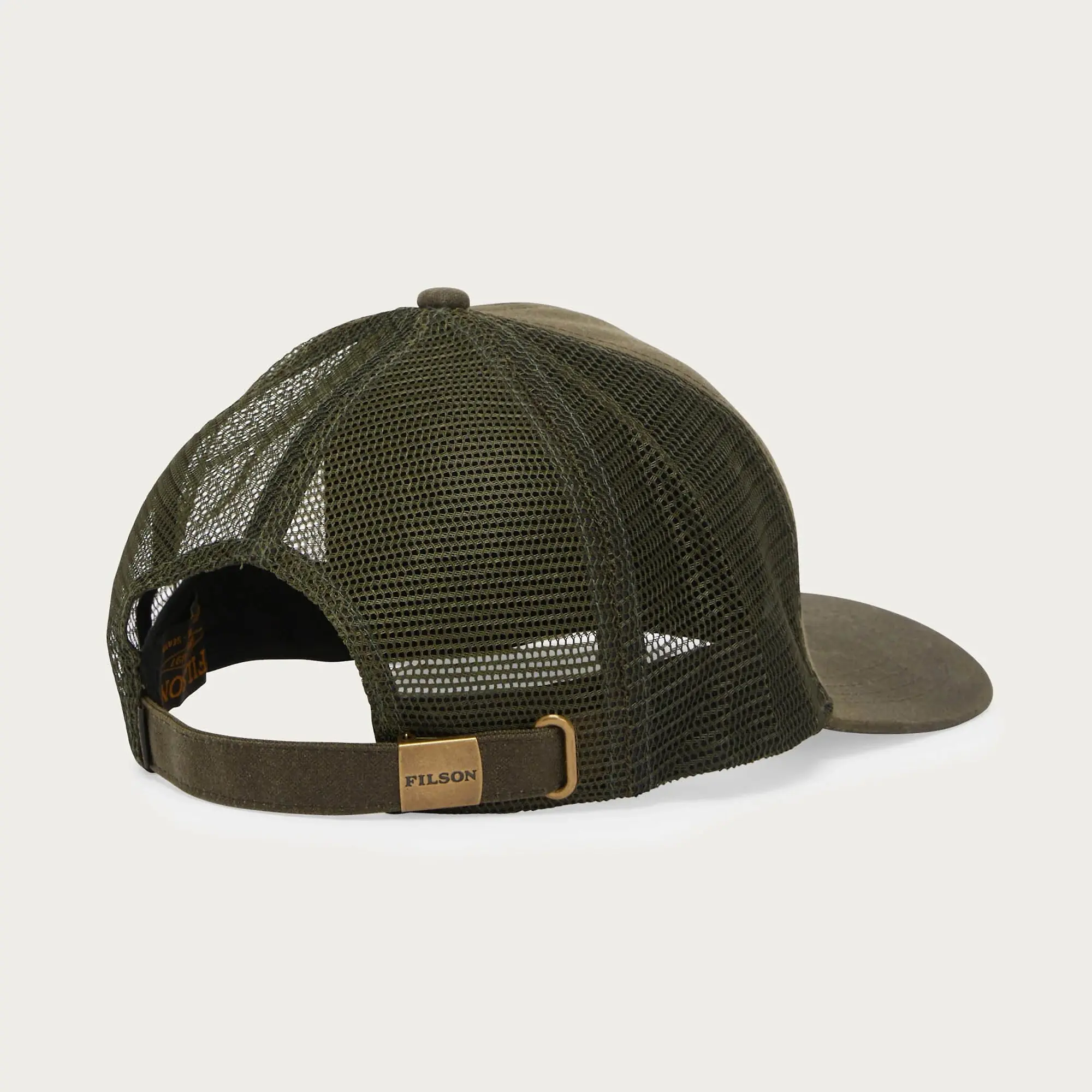 Product image 3 of 4 of Filson Scenic Waxed Logger Mesh Cap - Otter Green