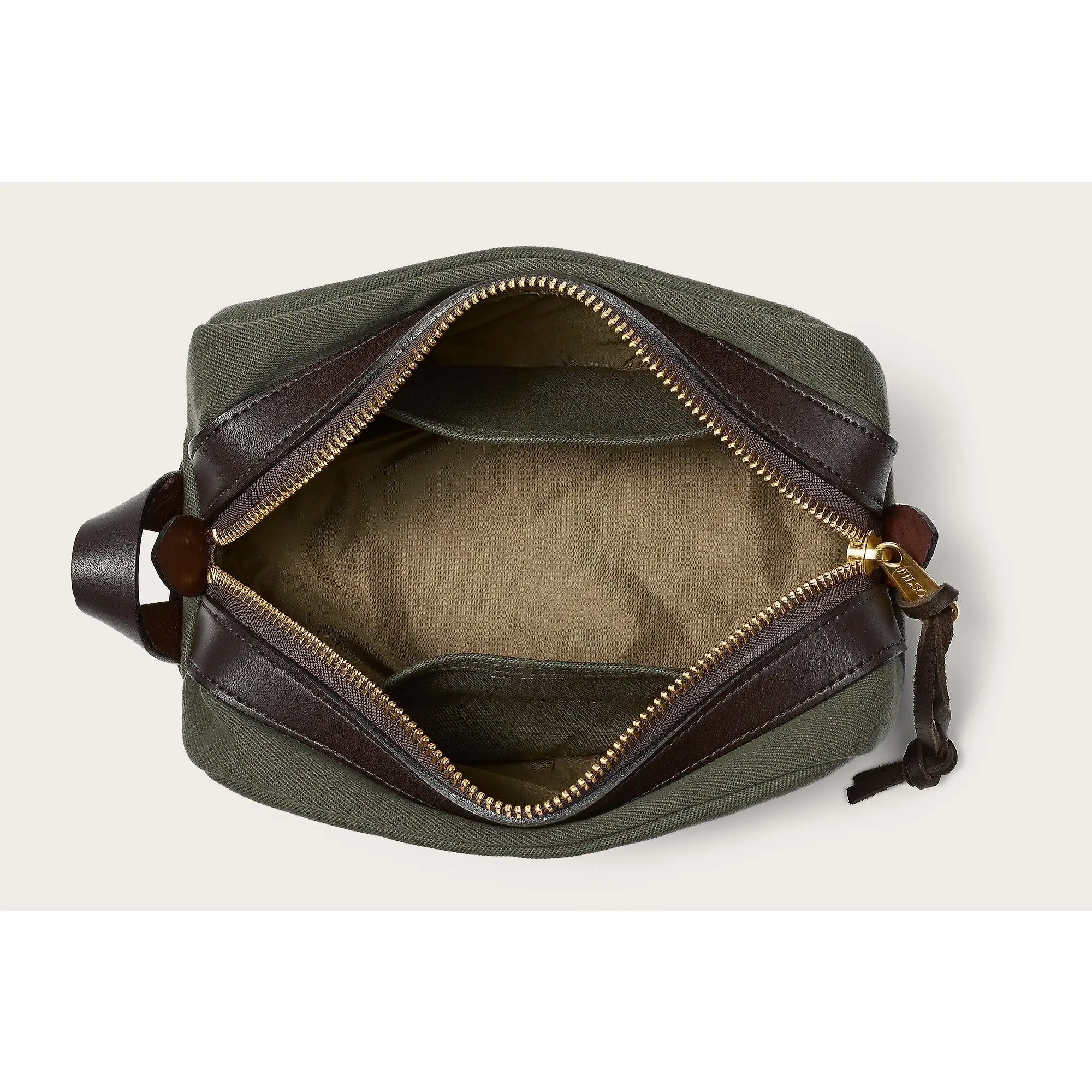 Product image 2 of 9 of Filson Rugged Twill Travel Kit - Otter Green
