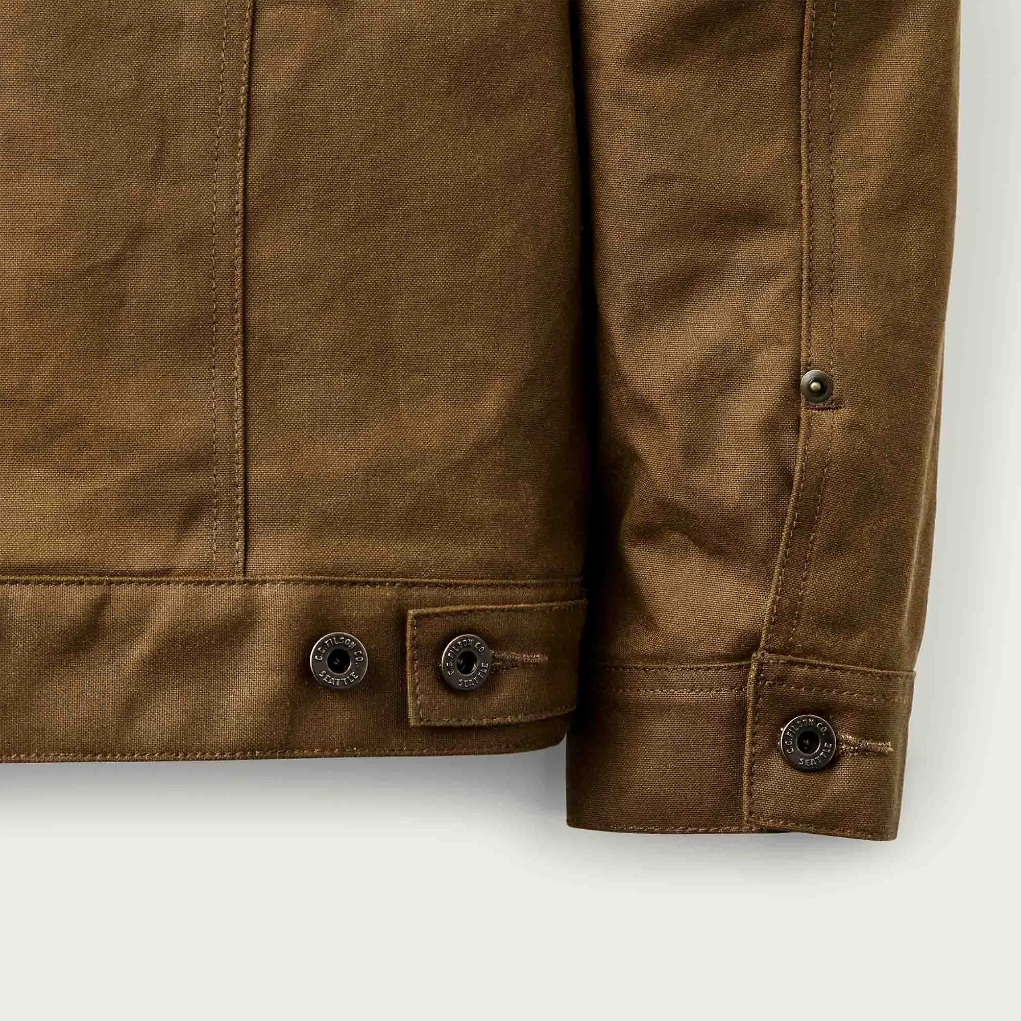 Product image 5 of 6 of Filson Men's Short Lined Cruiser Jacket - Dark Tan