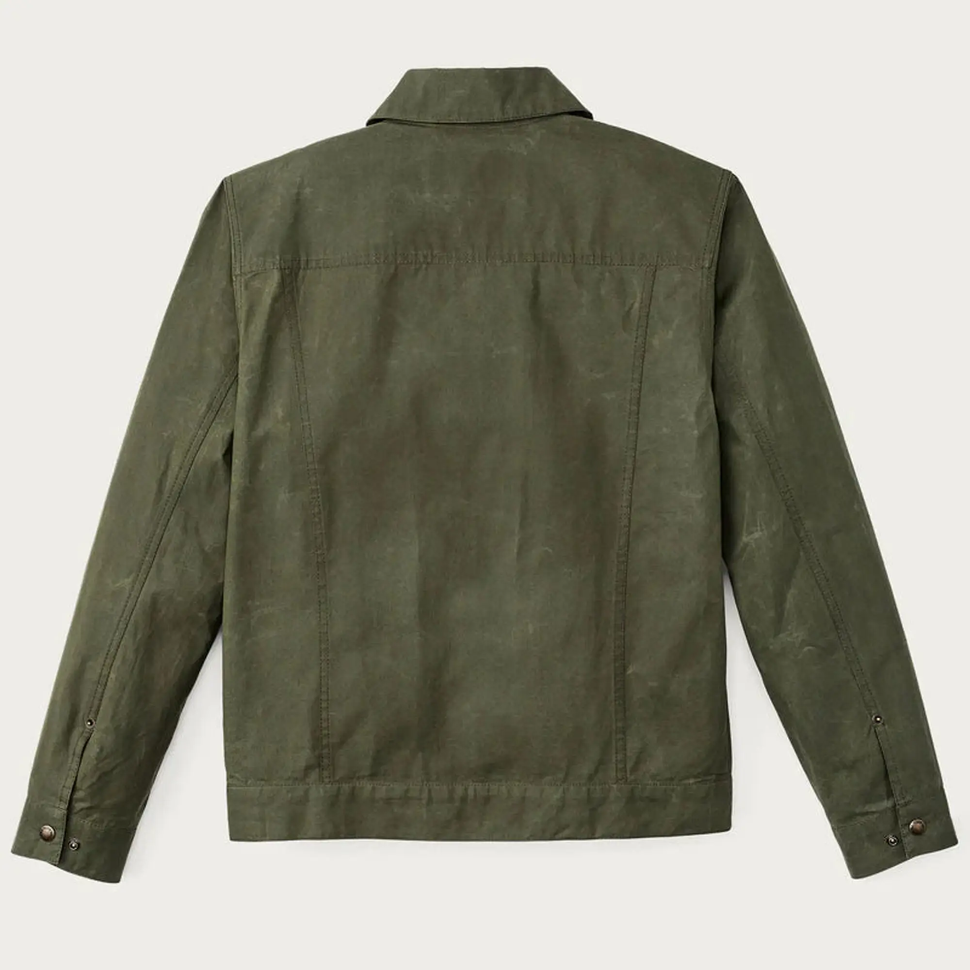 Product image 2 of 6 of Filson Men's Dry Wax Short Cruiser Jacket - Olive