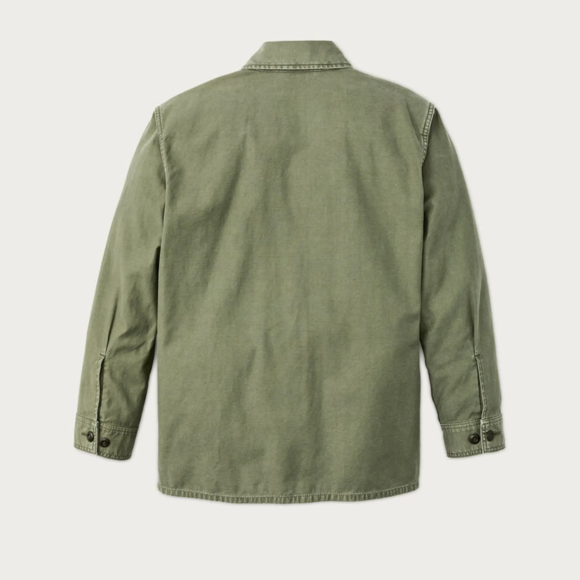 Product image 2 of 7 of Filson Cotton Reverse Sateen Field Cruiser Jacket - Washed Fatigue Green