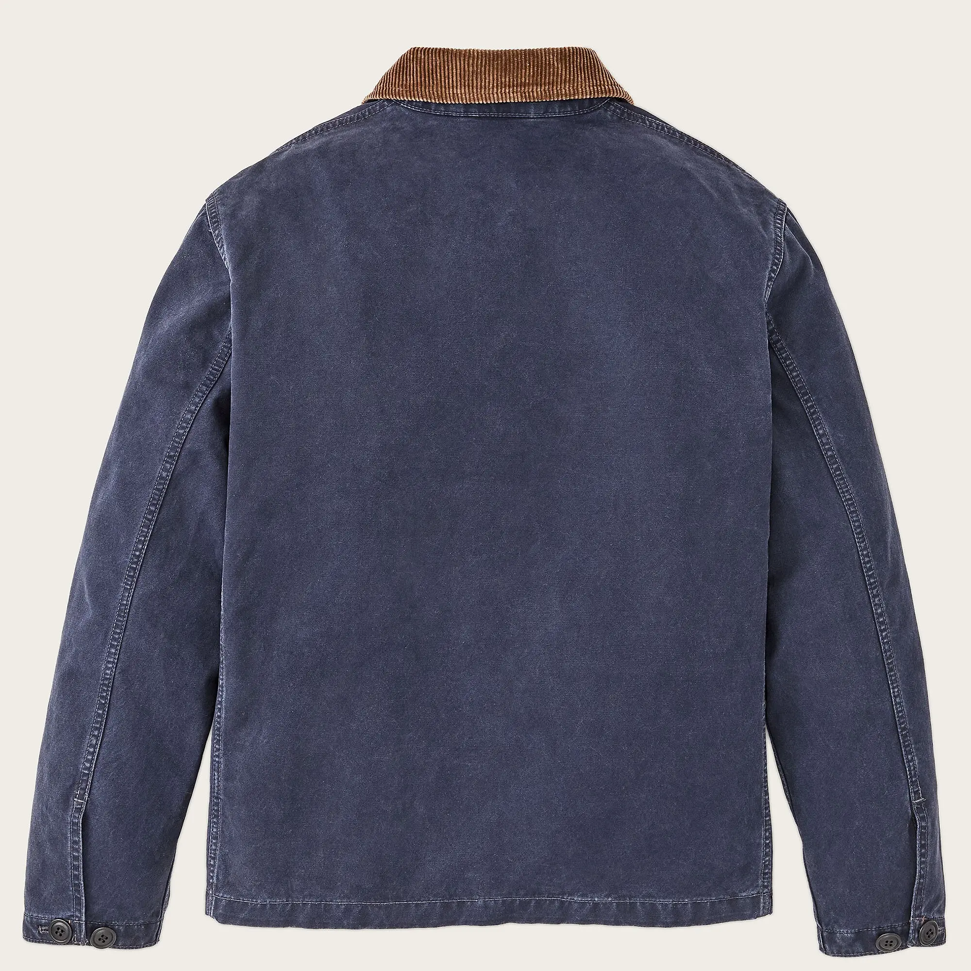 Product image 6 of 10 of Filson Men's Canvas Outfitter Jacket - Blue Mussel