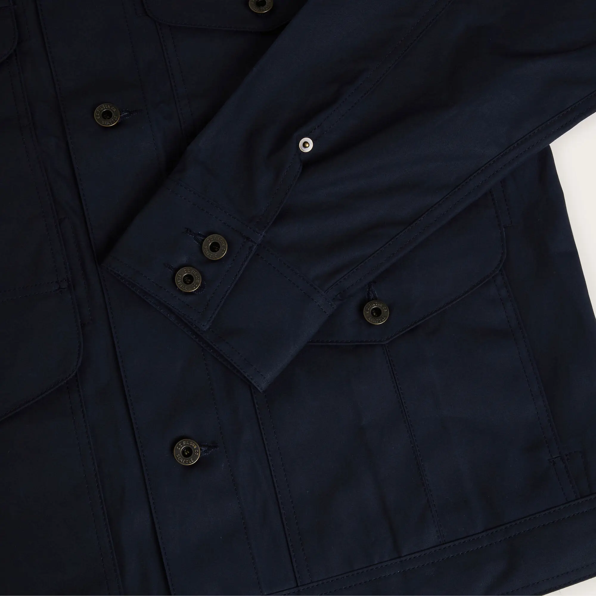 Product image 3 of 3 of Filson Men's Dry Wax Journeyman Jacket - Navy