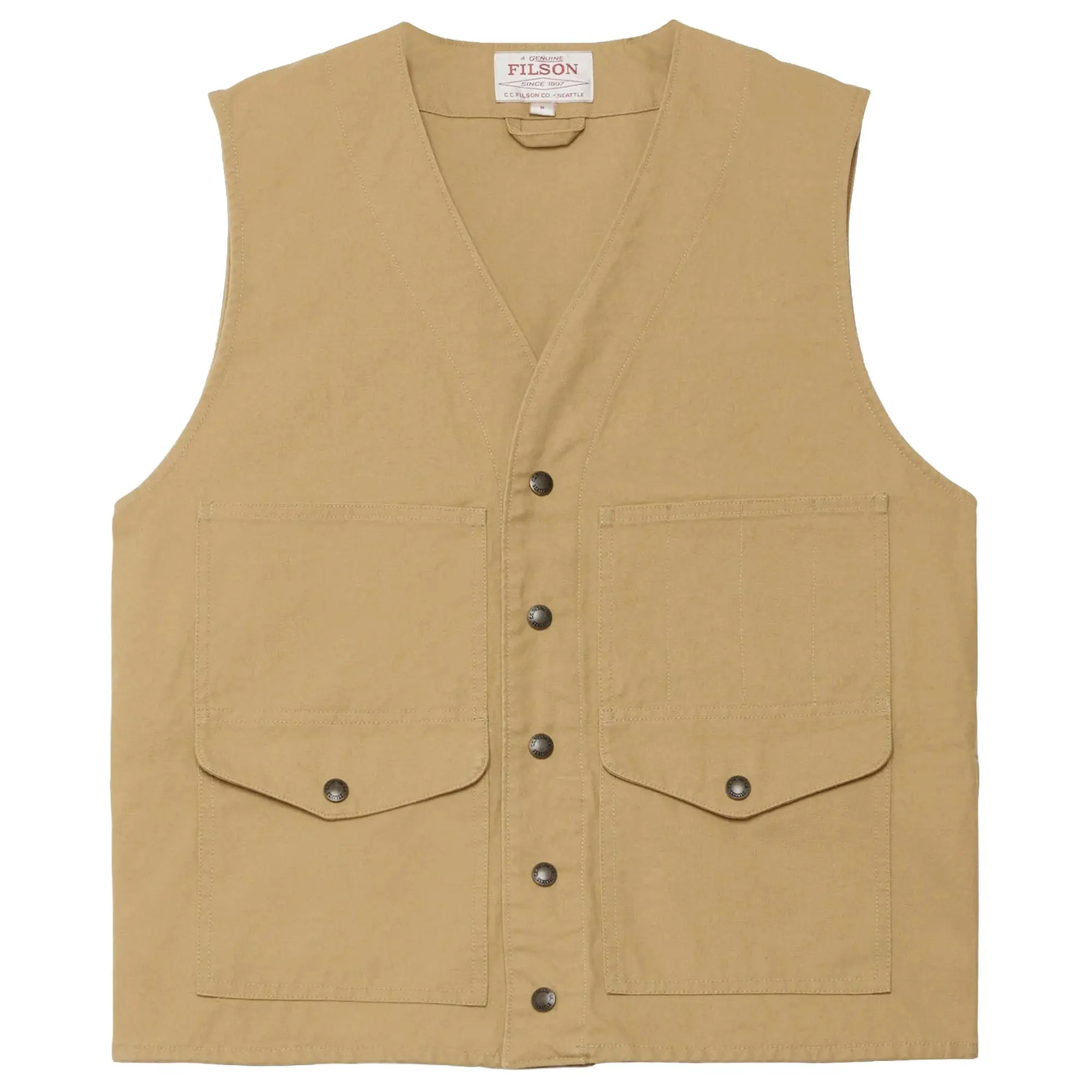 Product image 1 of 3 of Filson Men's Dry Tin Vest - Tan