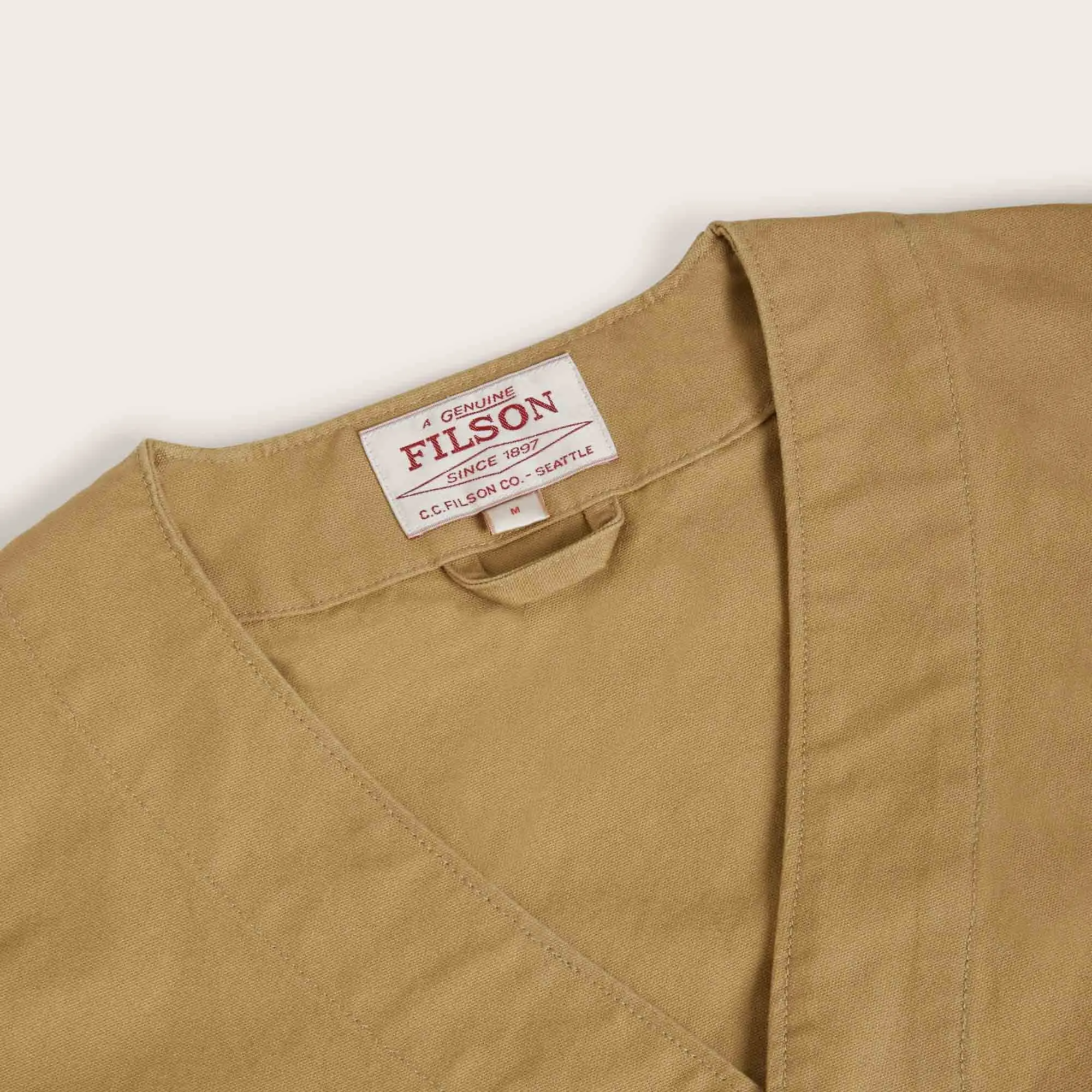 Product image 2 of 3 of Filson Men's Dry Tin Vest - Tan