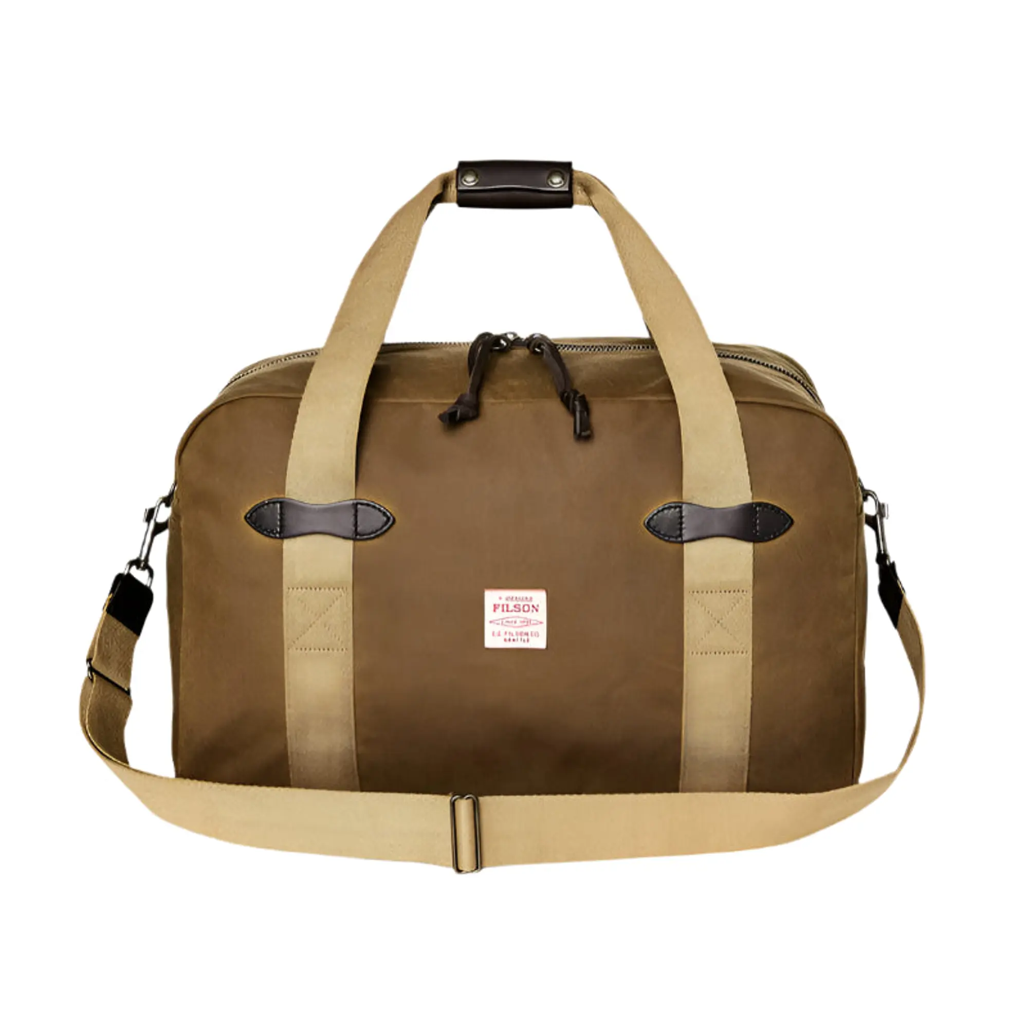 Product image 1 of 6 of Filson Tin Cloth Medium Duffle Bag - Dark Tan