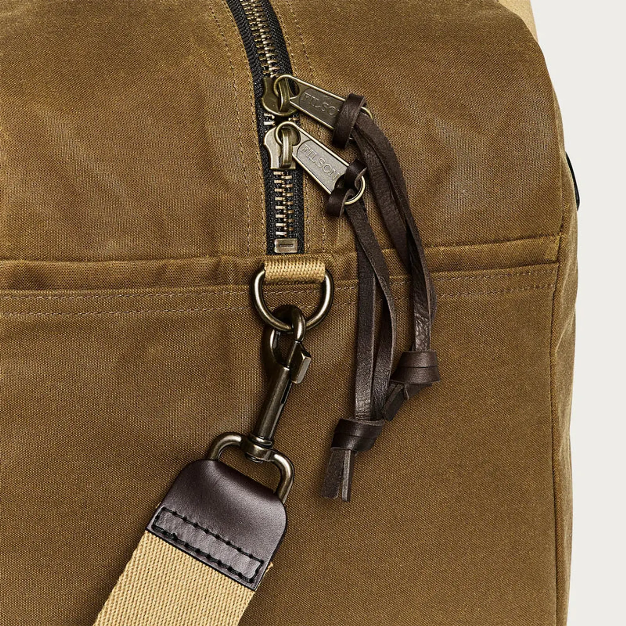 Product image 5 of 6 of Filson Tin Cloth Medium Duffle Bag - Dark Tan