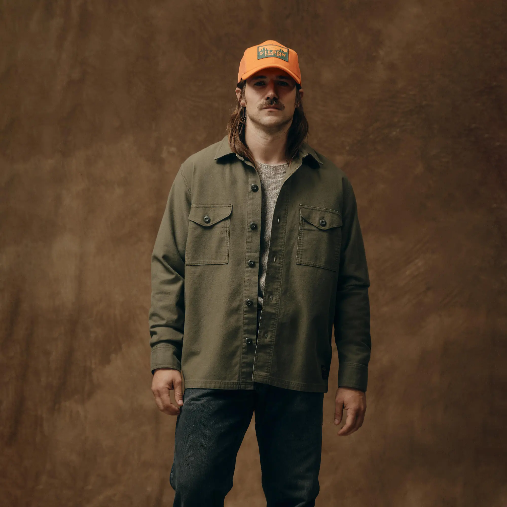 Product image 2 of 6 of Filson Men's Clarkston Jac-Shirt - Surplus Green