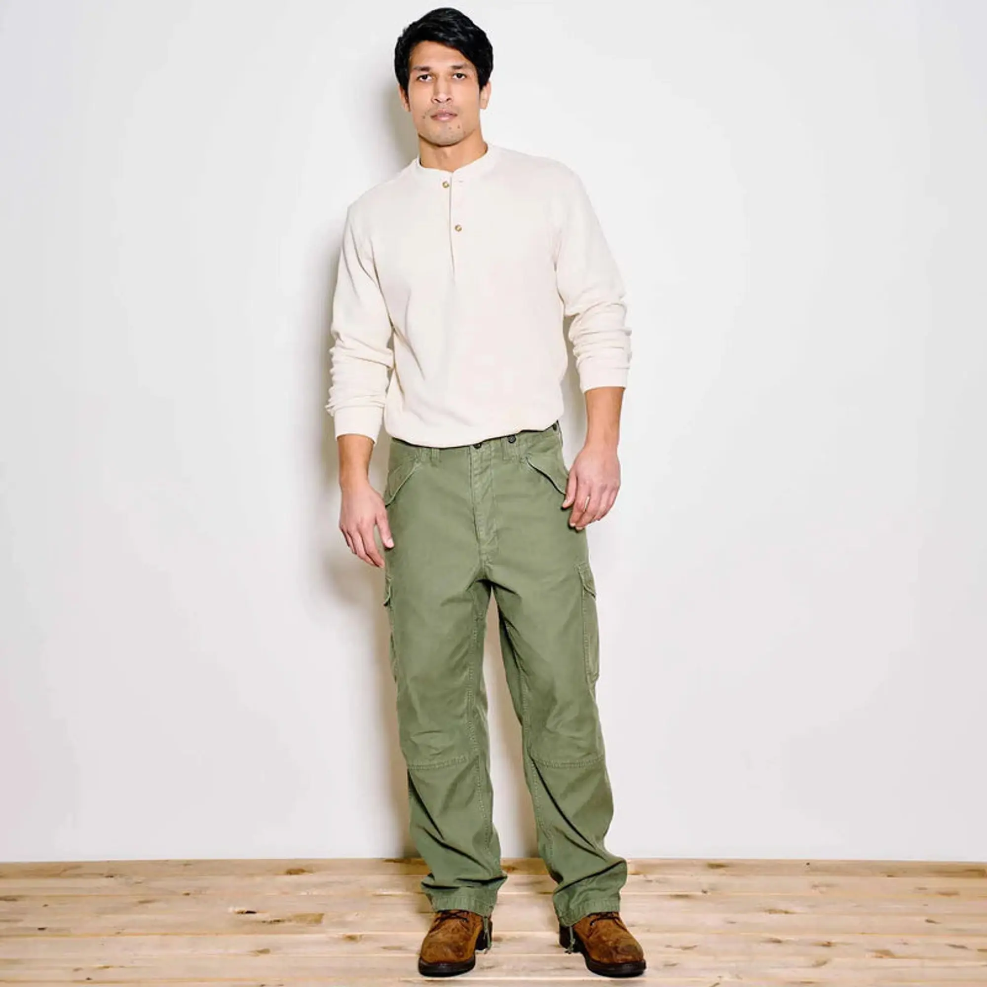 Product image 6 of 12 of Filson Cotton Field Cargo Pants - Washed Fatigue Green